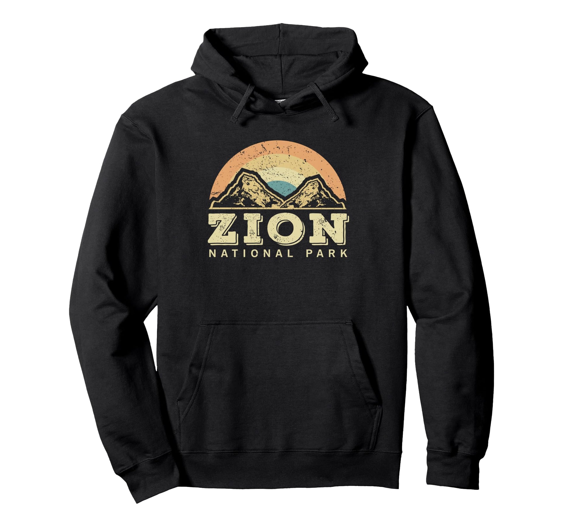 Zion National Park Outdoor Travel Hoodie - Casual Everyday Wear for Adults - T-Shirt, Sweatshirt, Hoodie