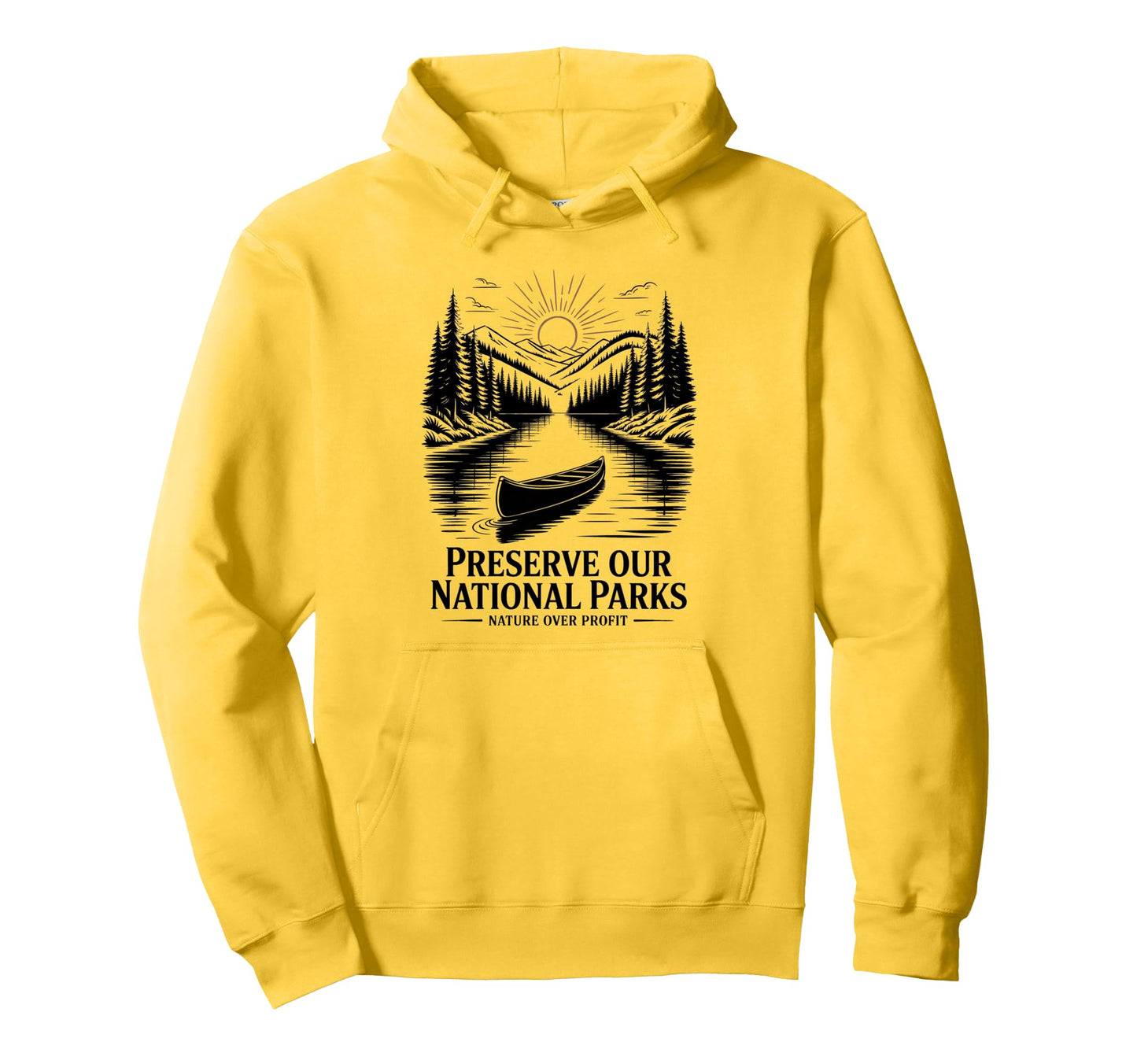 Protect Our National Parks Usa Save Hoodie - Trendy Graphic Unisex - T-Shirt, Sweatshirt, Hoodie