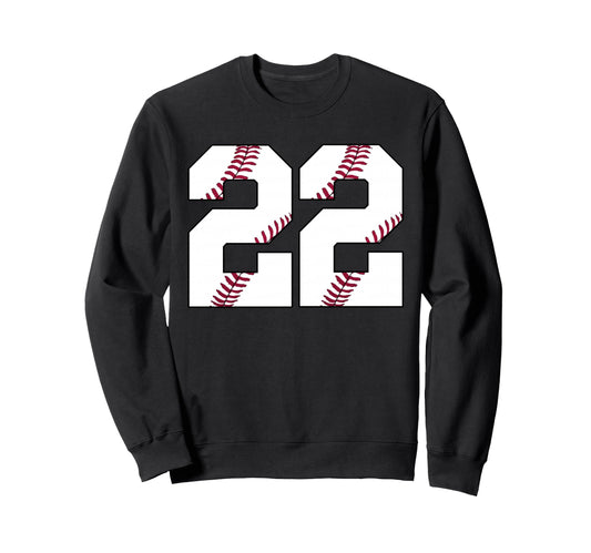 Baseball 2004 22Nd Birthday 22 Sweatshirt - Streetwear Style for Adults - T-Shirt, Sweatshirt, Hoodie