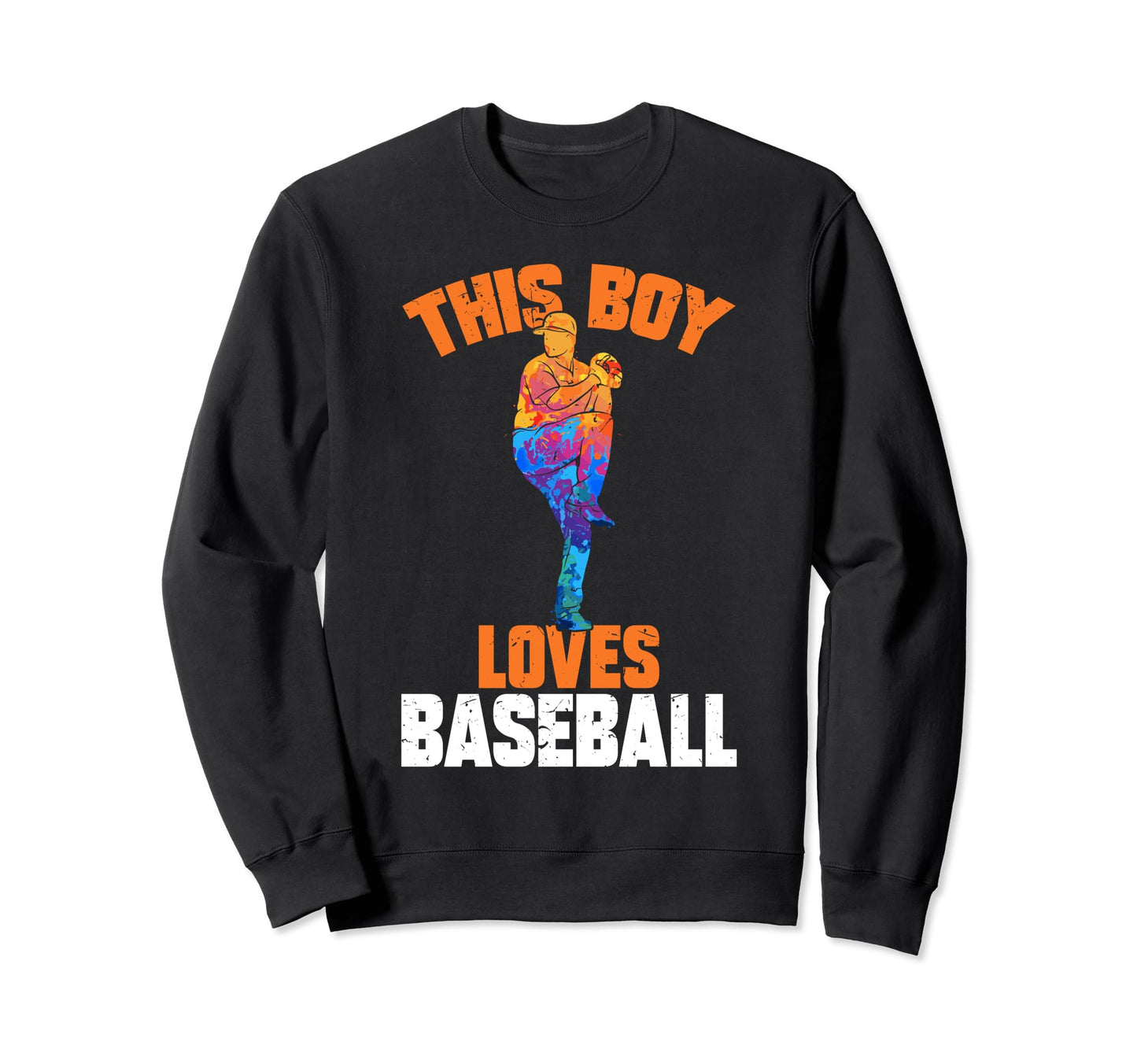 Funny This Loves Baseball Sweatshirt - Fun Novelty Design Unisex - T-Shirt, Sweatshirt, Hoodie