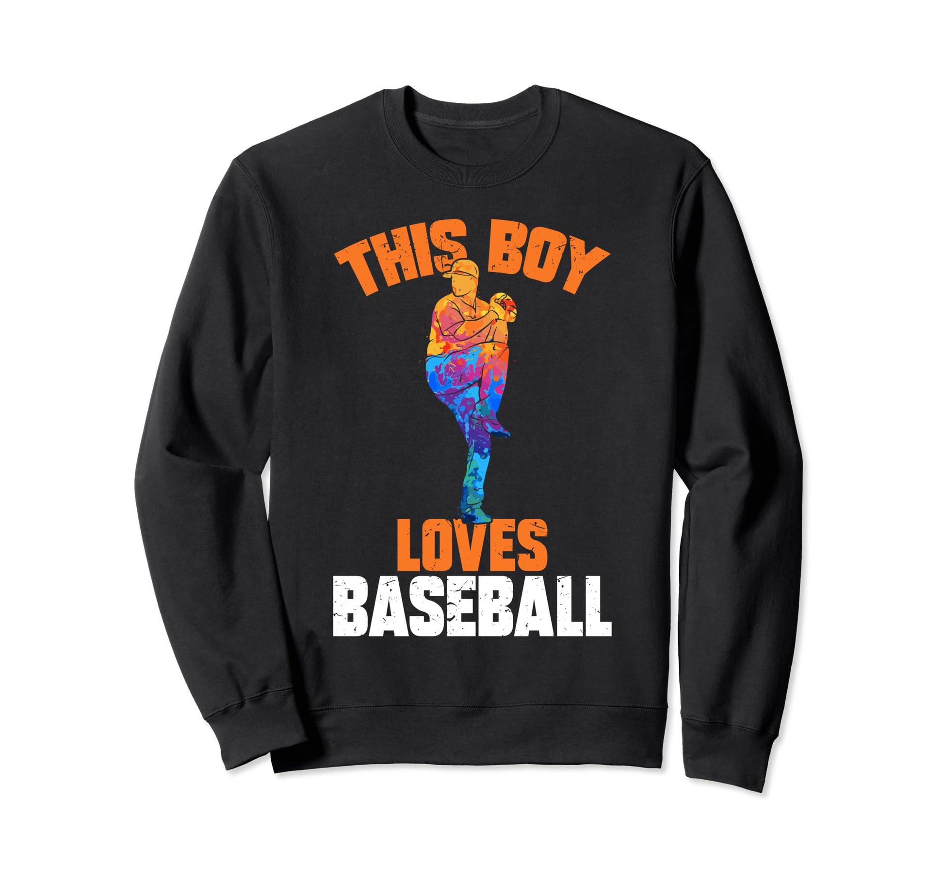 Funny This Loves Baseball Sweatshirt - Fun Novelty Design Unisex - T-Shirt, Sweatshirt, Hoodie