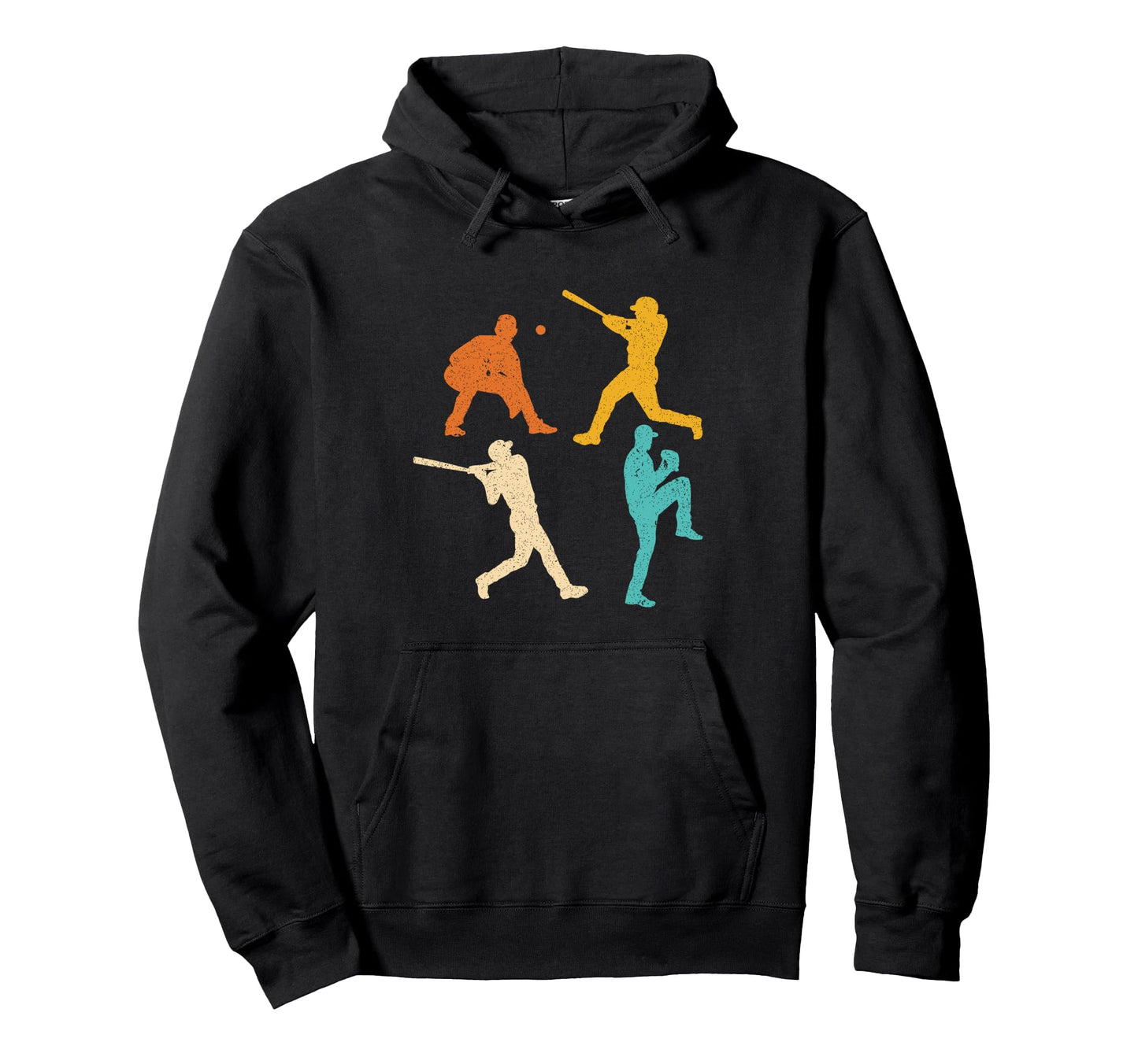 Baseball Hoodie - Trendy Graphic Unisex - T-Shirt, Sweatshirt, Hoodie