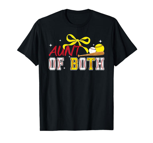 Aunt Both Coquette Baseball T-Shirt - Casual Everyday Wear for Adults - T-Shirt, Sweatshirt, Hoodie