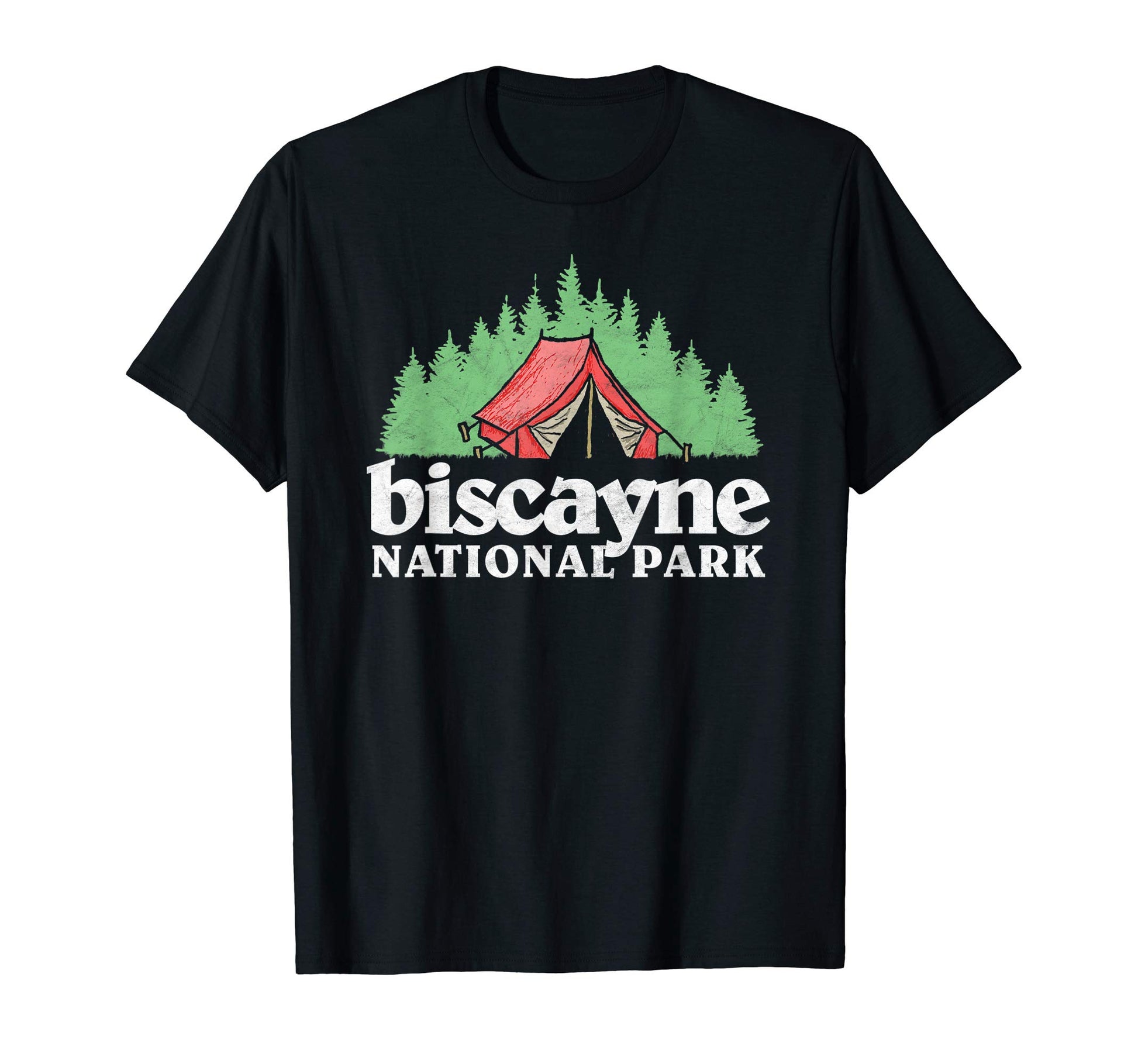 Biscayne National Park Tent Camping T-Shirt - Unique Graphic Men Women - T-Shirt, Sweatshirt, Hoodie