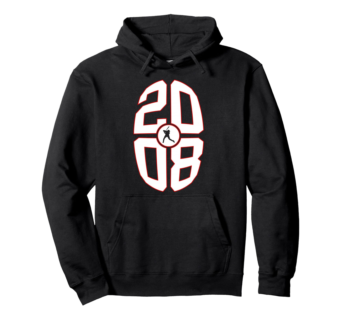 18 Years 2008 Baseball 18Th Birthday Hoodie - Graphic Print Men Women - T-Shirt, Sweatshirt, Hoodie