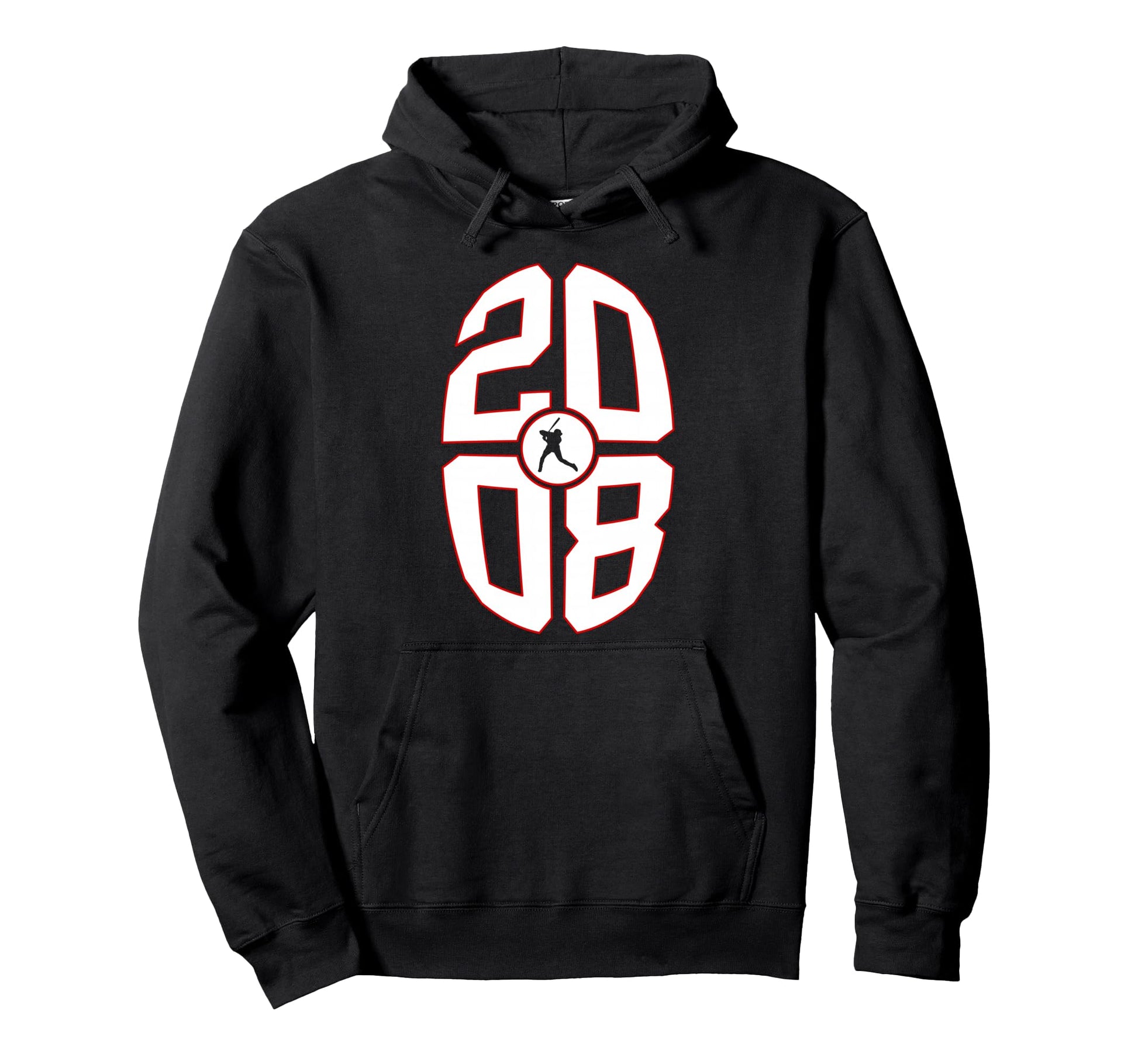 18 Years 2008 Baseball 18Th Birthday Hoodie - Graphic Print Men Women - T-Shirt, Sweatshirt, Hoodie