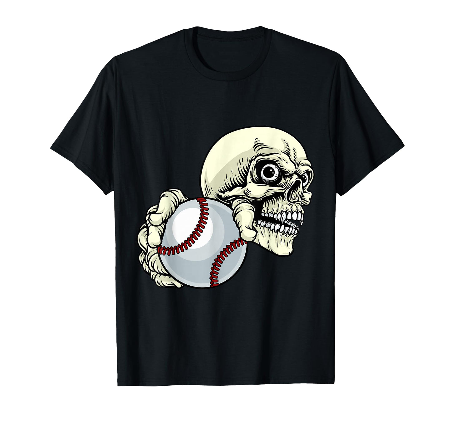 Skeleton Grim Reaper Skull Death Baseball T-Shirt - Novelty Apparel Unisex - T-Shirt, Sweatshirt, Hoodie