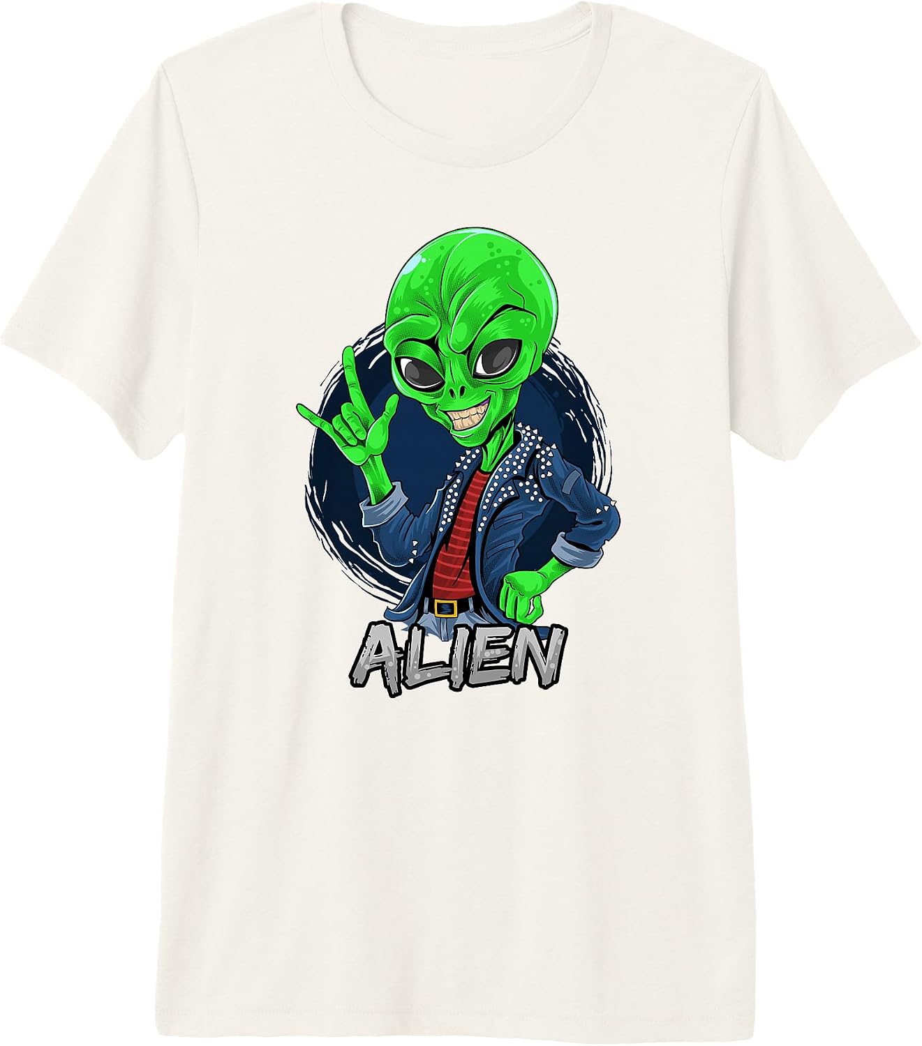 Alien Invasion Rockstar Sci Fi - Adult & Kids T-Shirts, Sweatshirts & Hoodies apparel design preview 1
