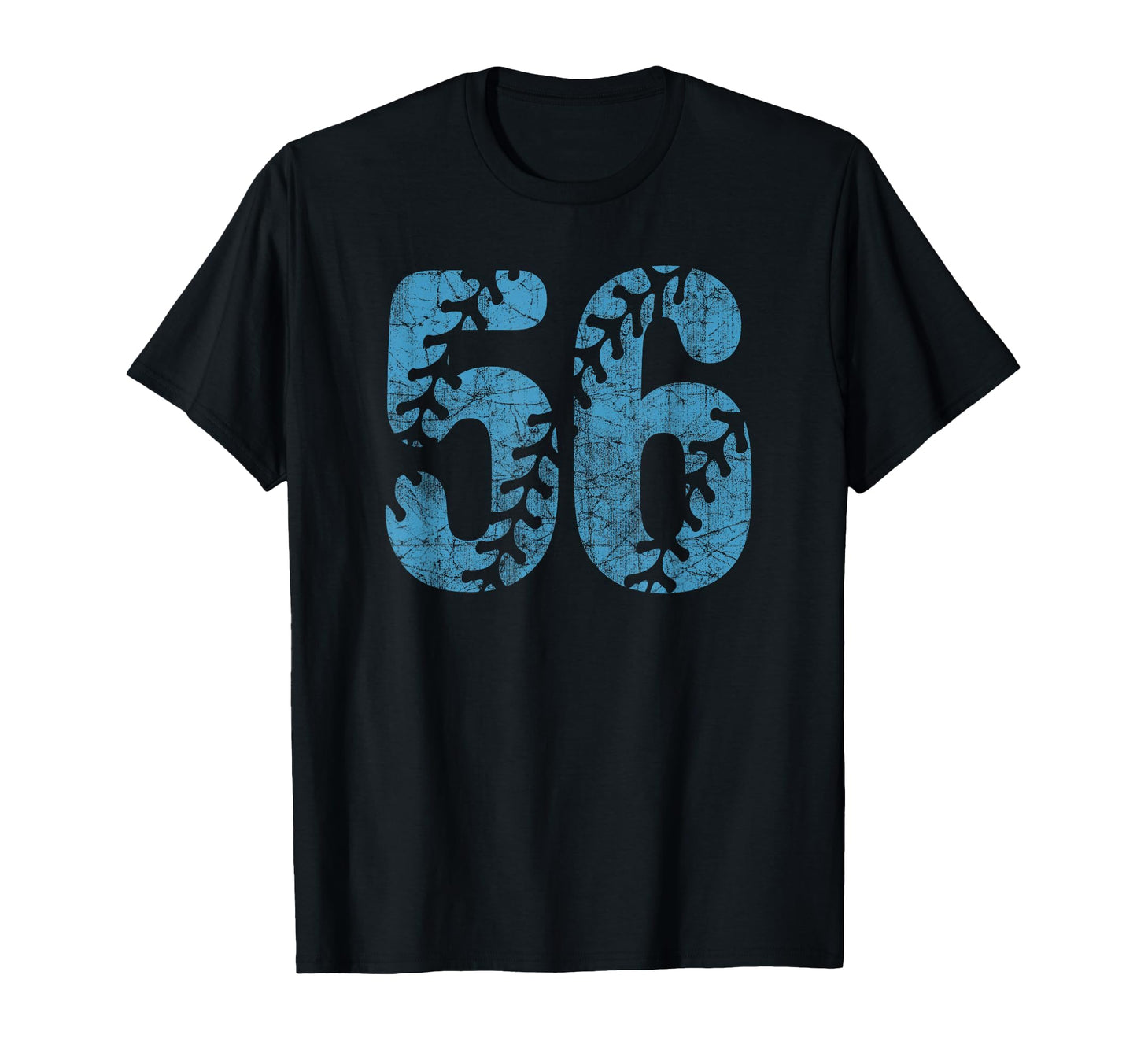 Baseball Softball Mom 56 Number T-Shirt - Minimalist Print Men Women - T-Shirt, Sweatshirt, Hoodie