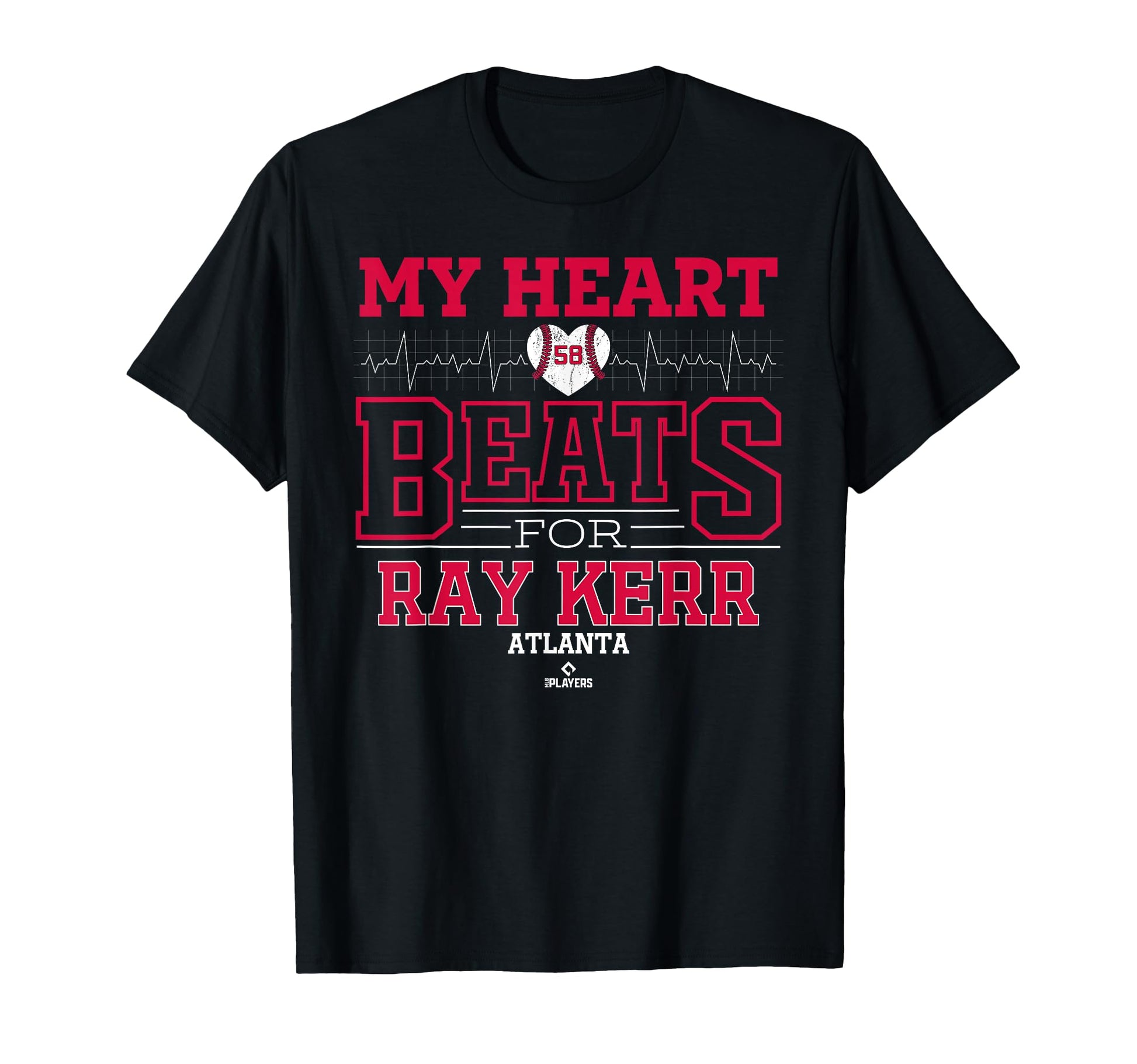 My Heart Beats Ray Kerr Atlanta T-Shirt - Streetwear Style Men Women - T-Shirt, Sweatshirt, Hoodie