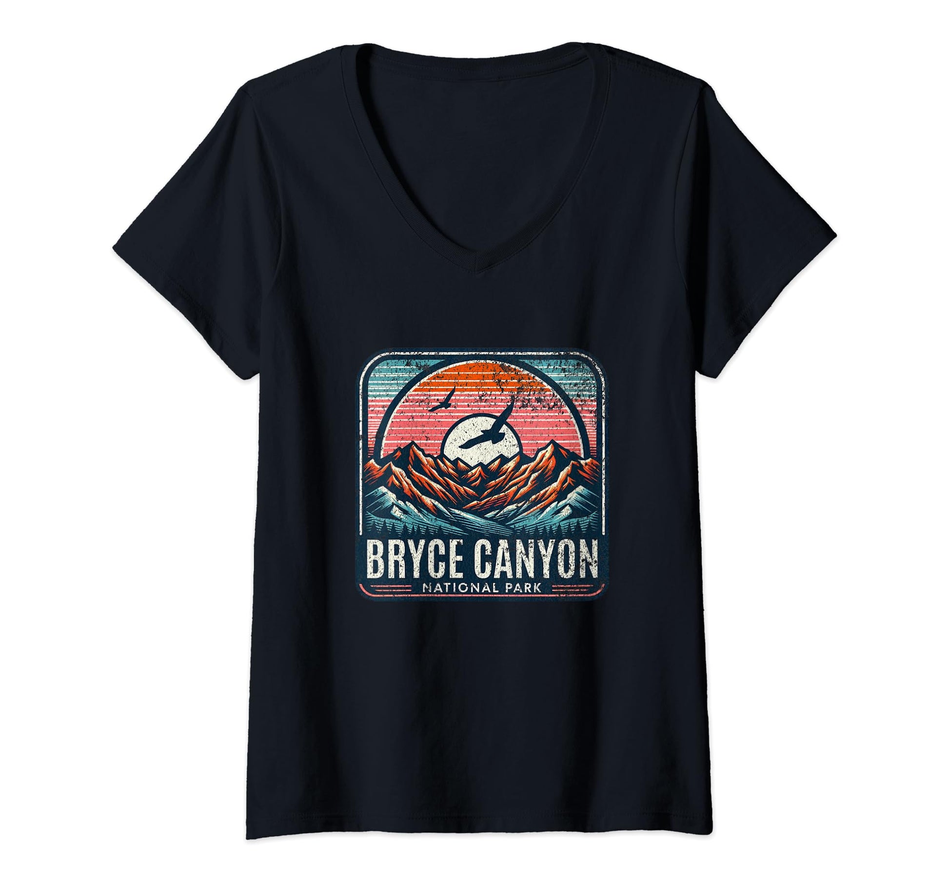 Bryce Canyon National Park Utah Usa Hoodie - Minimalist Print Men Women - T-Shirt, Sweatshirt, Hoodie
