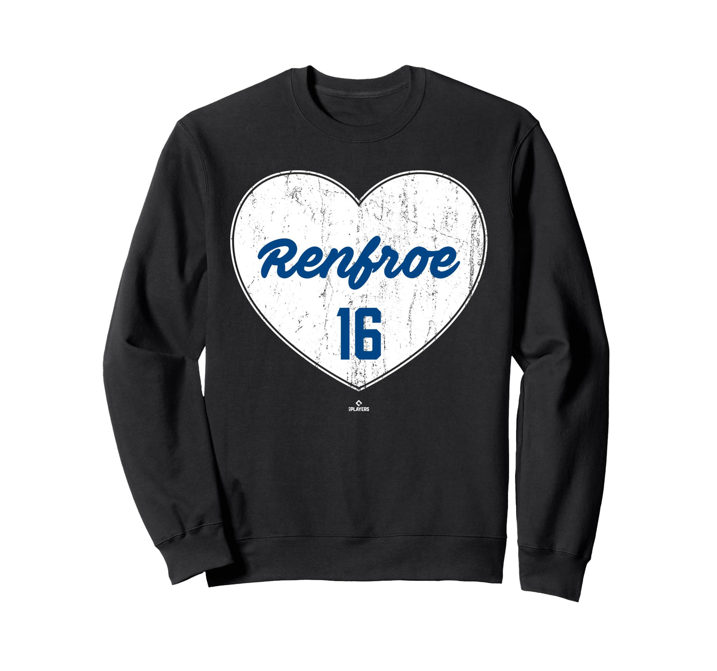 Distressed Heart Hunter Renfroe Kansas Sweatshirt - Graphic Print Unisex - T-Shirt, Sweatshirt, Hoodie