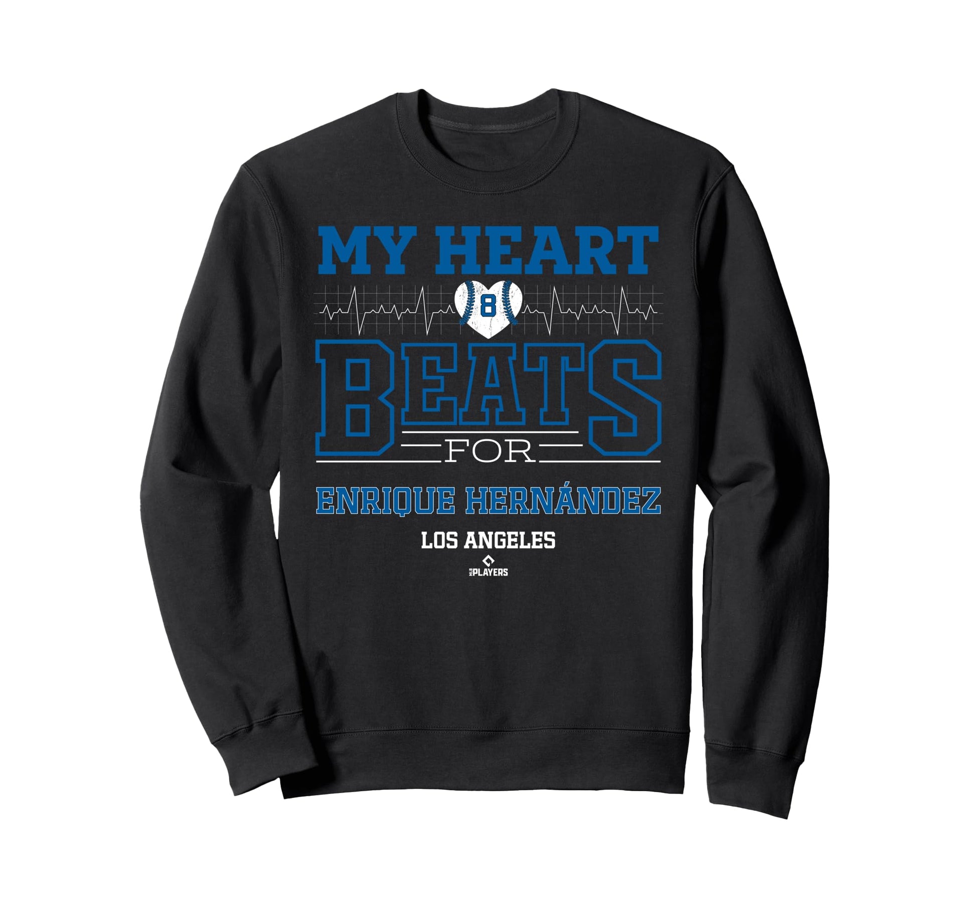 My Heart Beats Enrique Hern Ndez Sweatshirt - Trendy Graphic for Adults - T-Shirt, Sweatshirt, Hoodie
