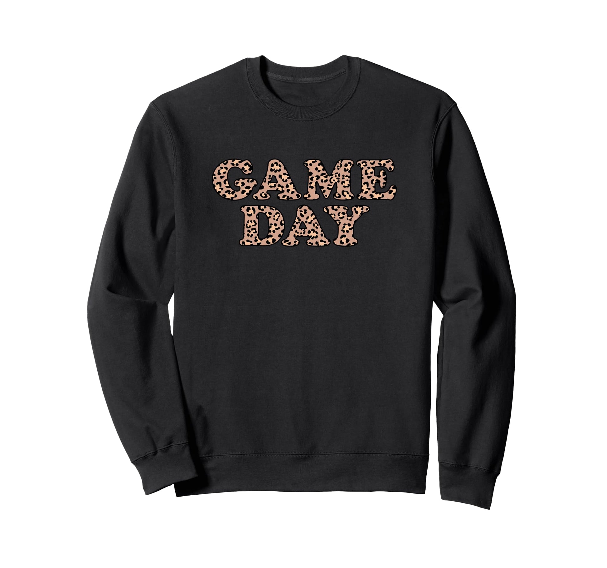 Game Day Mauve Leopard Sweatshirt - Fun Novelty Design Men Women - T-Shirt, Sweatshirt, Hoodie