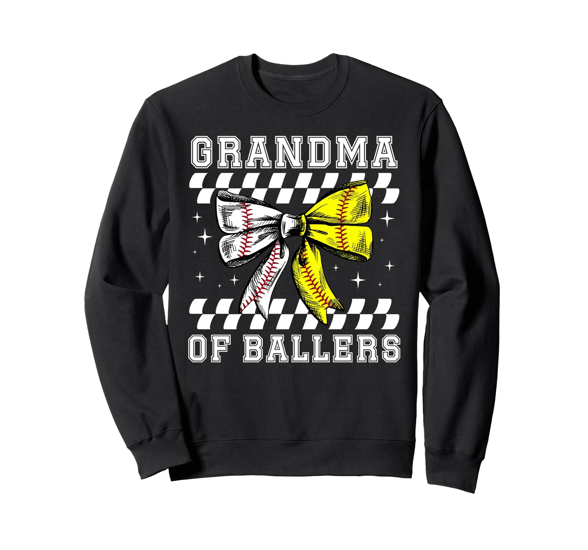Grandma Ballers Coquette Baseball Sweatshirt - Fun Novelty Design Unisex - T-Shirt, Sweatshirt, Hoodie