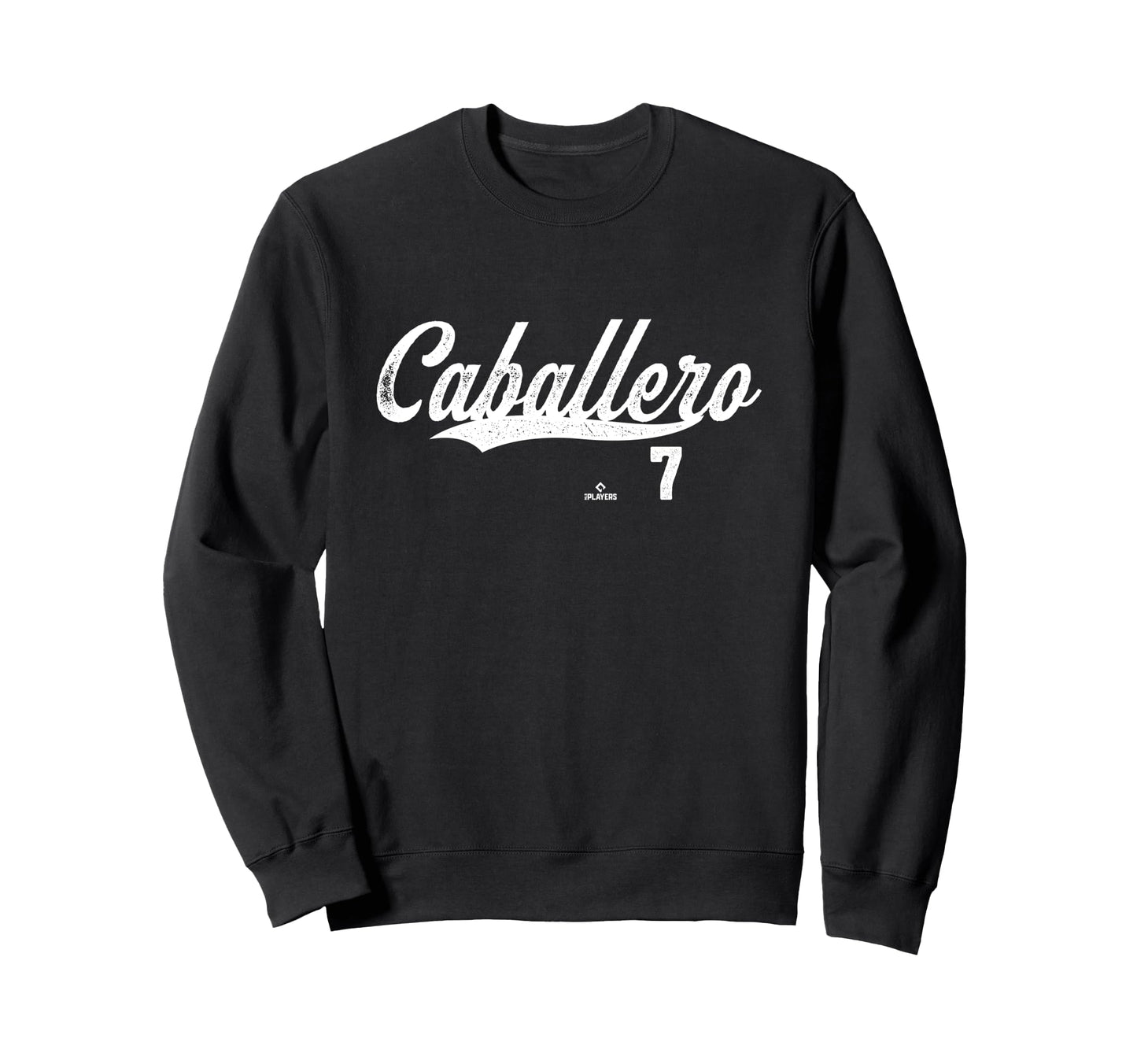 Distressed Swoosh Jose Caballero Sweatshirt - Fun Novelty Design Men Women - T-Shirt, Sweatshirt, Hoodie