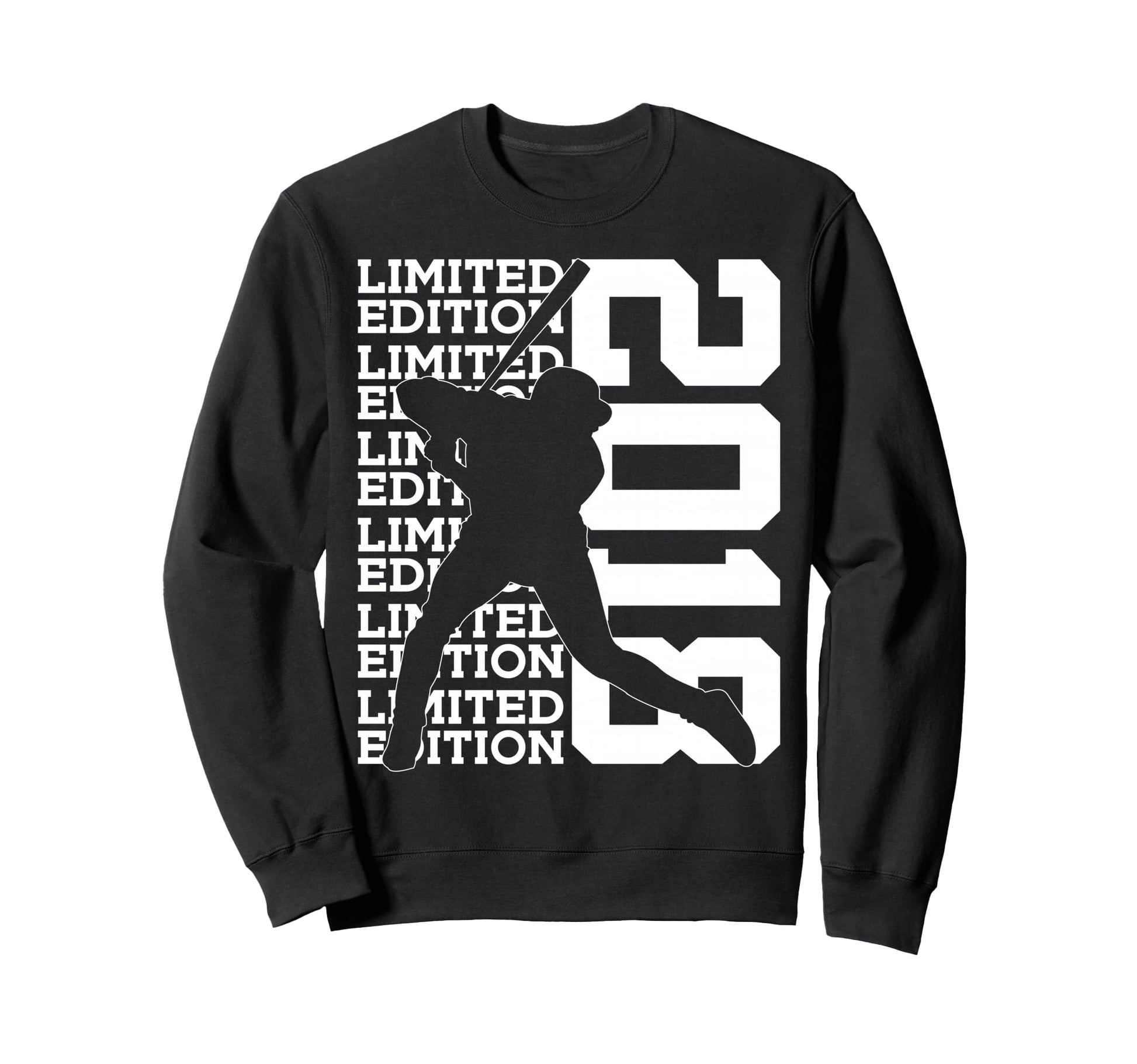 2018 Baseball 8Th Birthday Sweatshirt - Novelty Apparel for Adults - T-Shirt, Sweatshirt, Hoodie