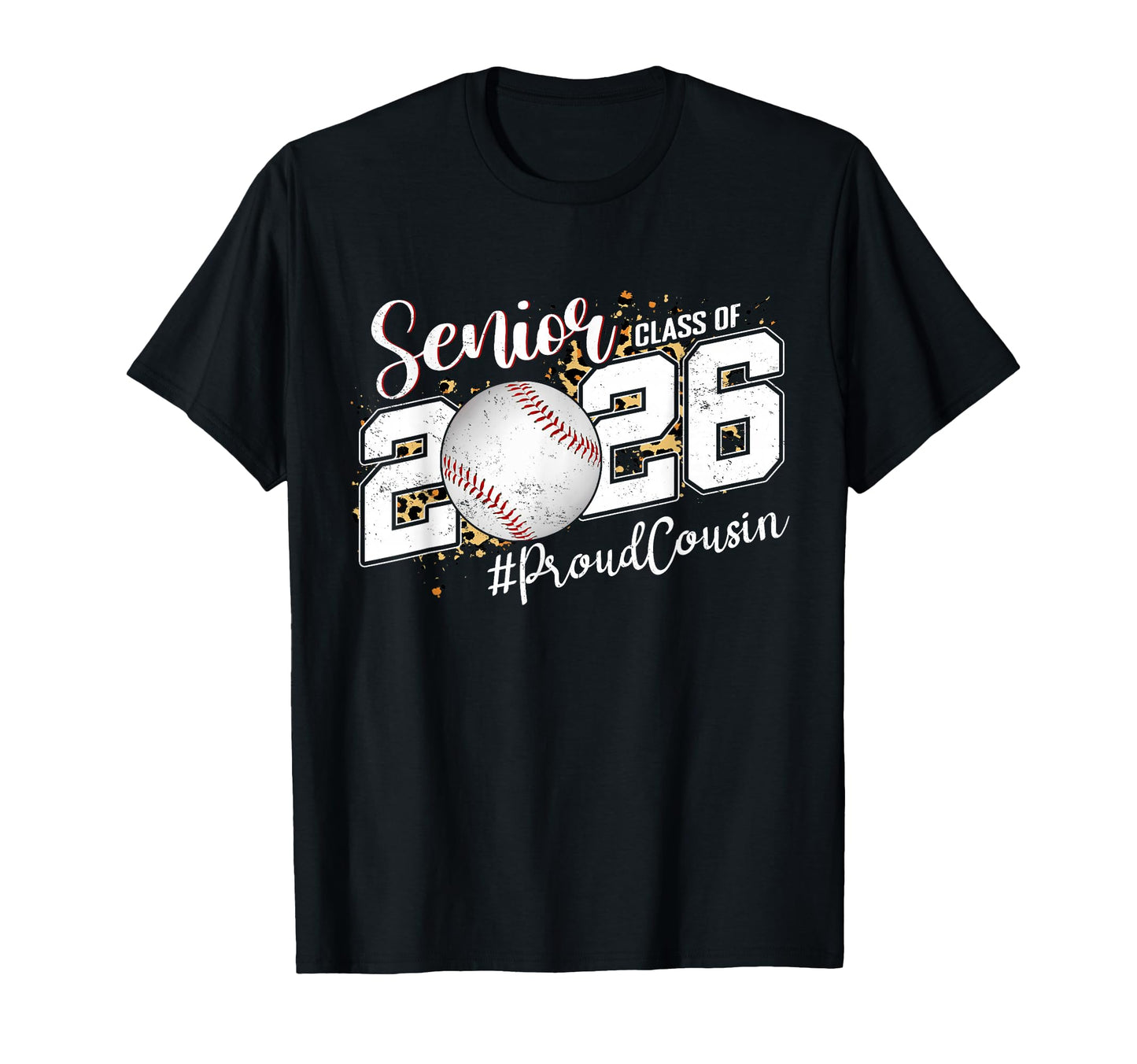 Proud Senior Cousin Class 2026 T-Shirt - Aesthetic Graphic for Adults - T-Shirt, Sweatshirt, Hoodie