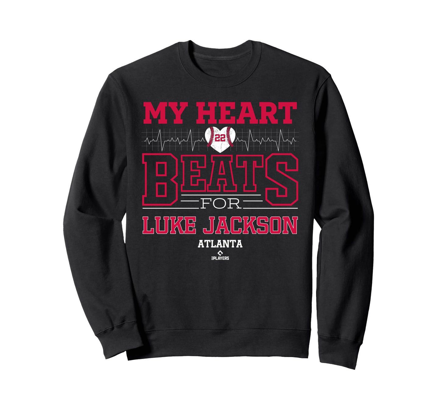 My Heart Beats Luke Jackson Sweatshirt - Casual Everyday Wear Men Women - T-Shirt, Sweatshirt, Hoodie