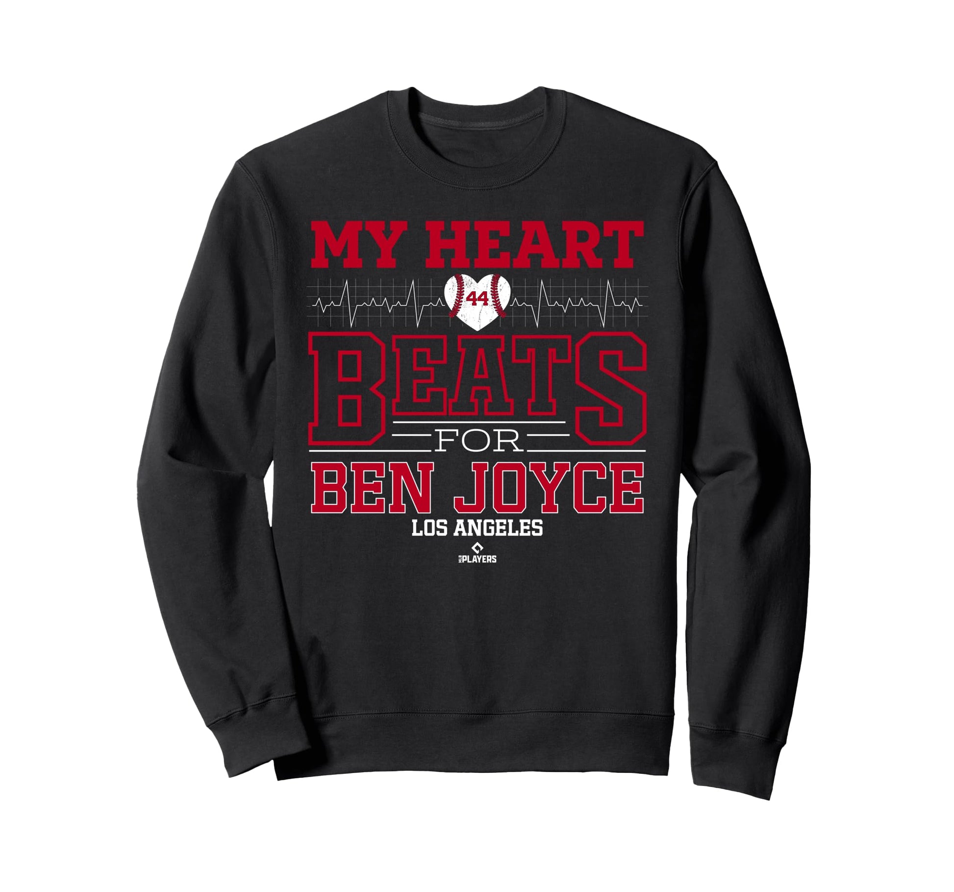 My Heart Beats Ben Joyce Los Sweatshirt - Streetwear Style for Adults - T-Shirt, Sweatshirt, Hoodie