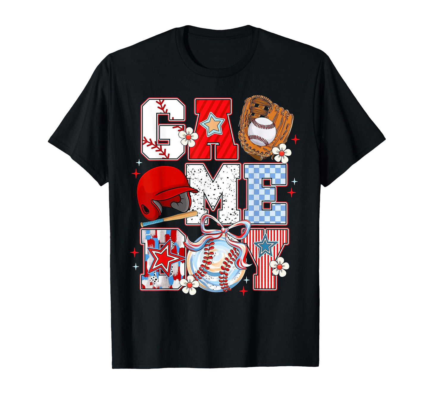 Game Day Baseball Mama Coquette T-Shirt - Unique Graphic Men Women - T-Shirt, Sweatshirt, Hoodie