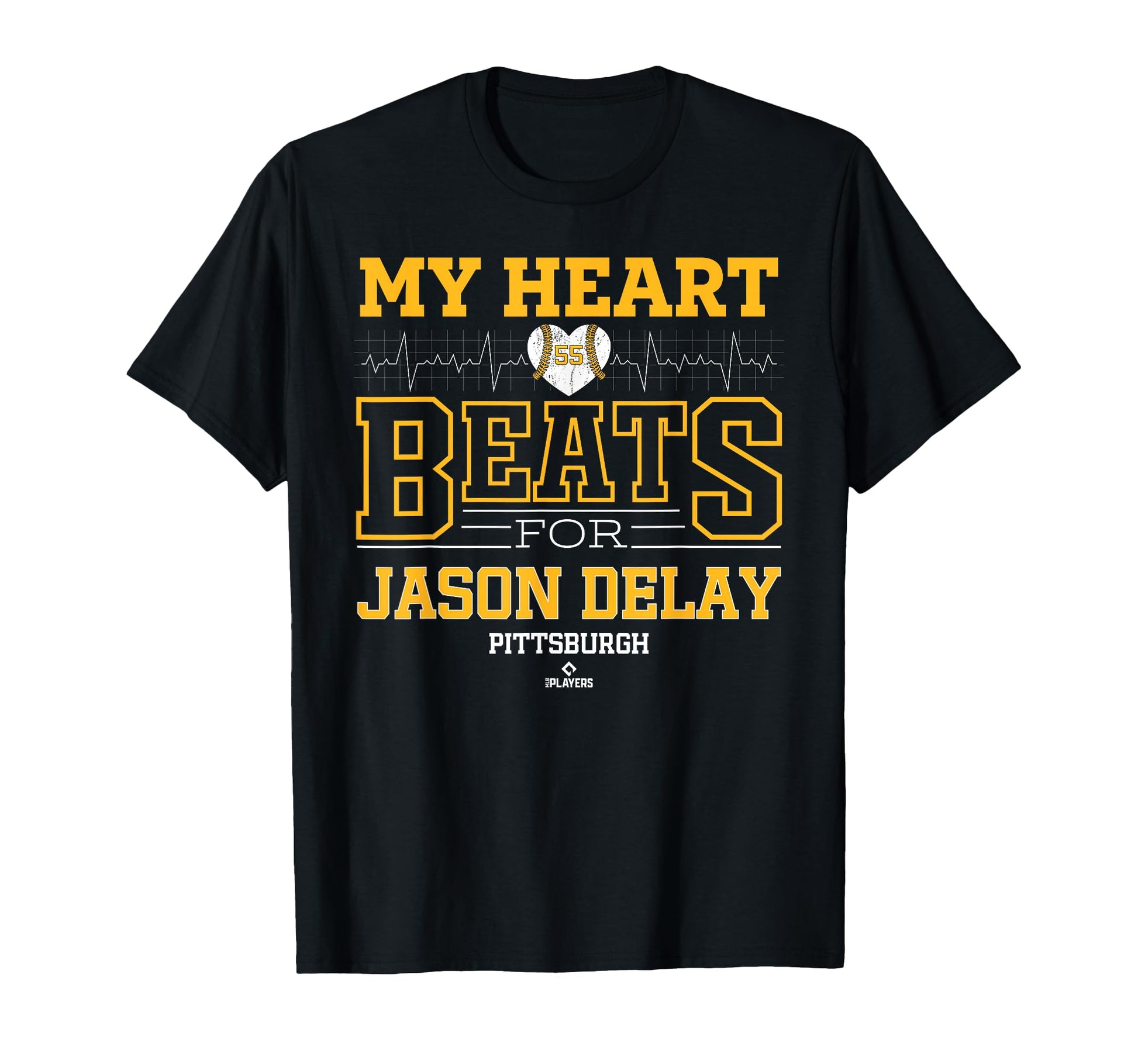 My Heart Beats Jason Delay T-Shirt - Minimalist Print for Adults - T-Shirt, Sweatshirt, Hoodie