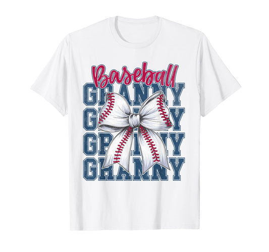 Baseball Granny Biggest Fan Grandma T-Shirt - Unique Graphic Unisex - T-Shirt, Sweatshirt, Hoodie
