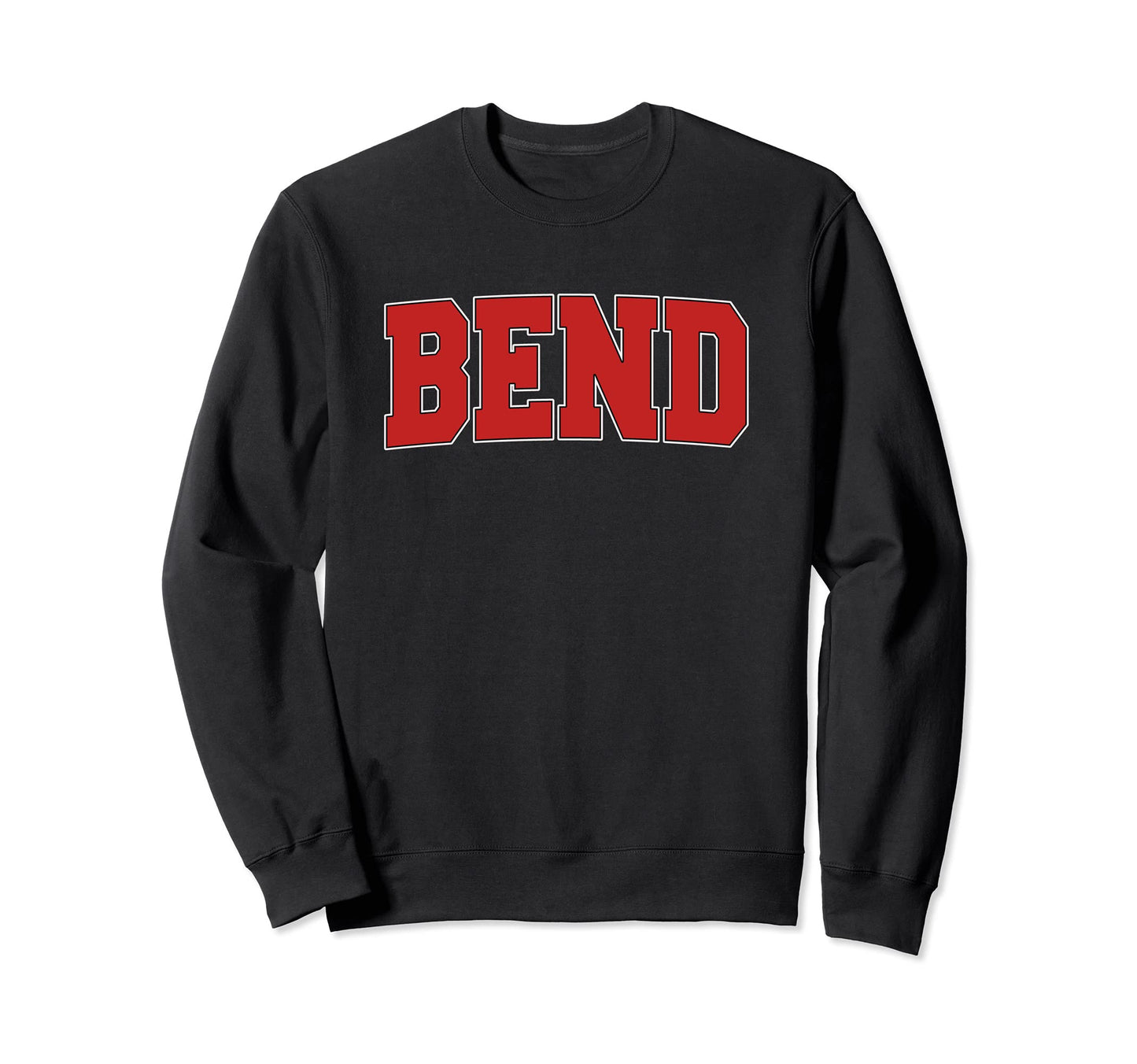 Bend Or Oregon Varsity Usa Sweatshirt - Casual Everyday Wear Men Women - T-Shirt, Sweatshirt, Hoodie