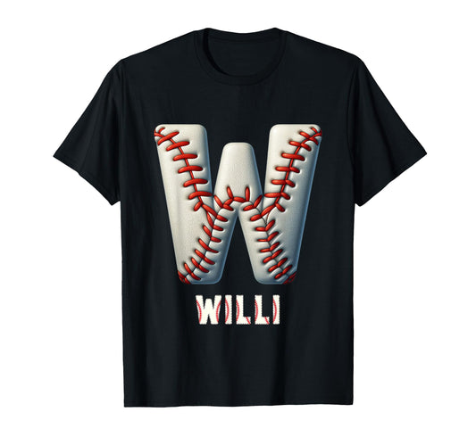 Baseball Home Run Yavuz Initial Letter T-Shirt - Novelty Apparel Men Women - T-Shirt, Sweatshirt, Hoodie