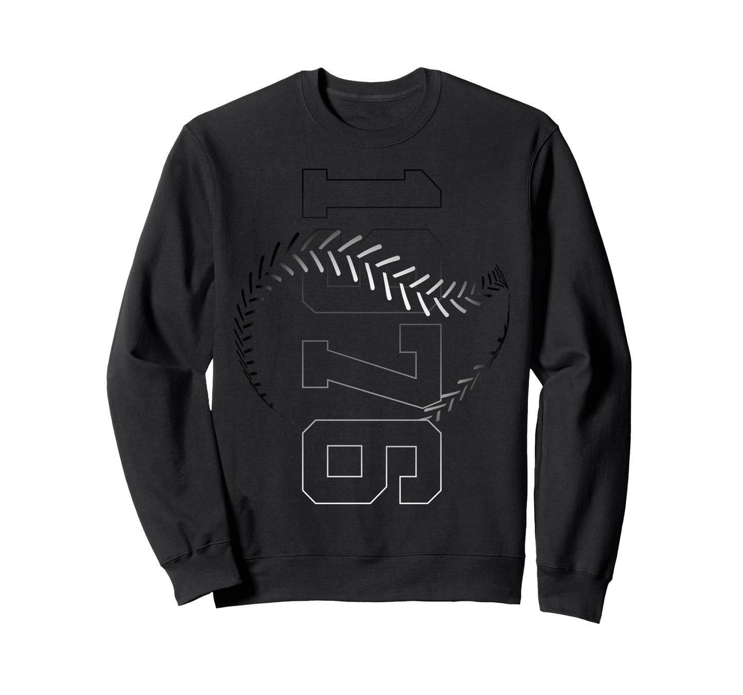 50 Years 1976 Baseball 50Th Birthday Sweatshirt - Aesthetic Graphic Unisex - T-Shirt, Sweatshirt, Hoodie