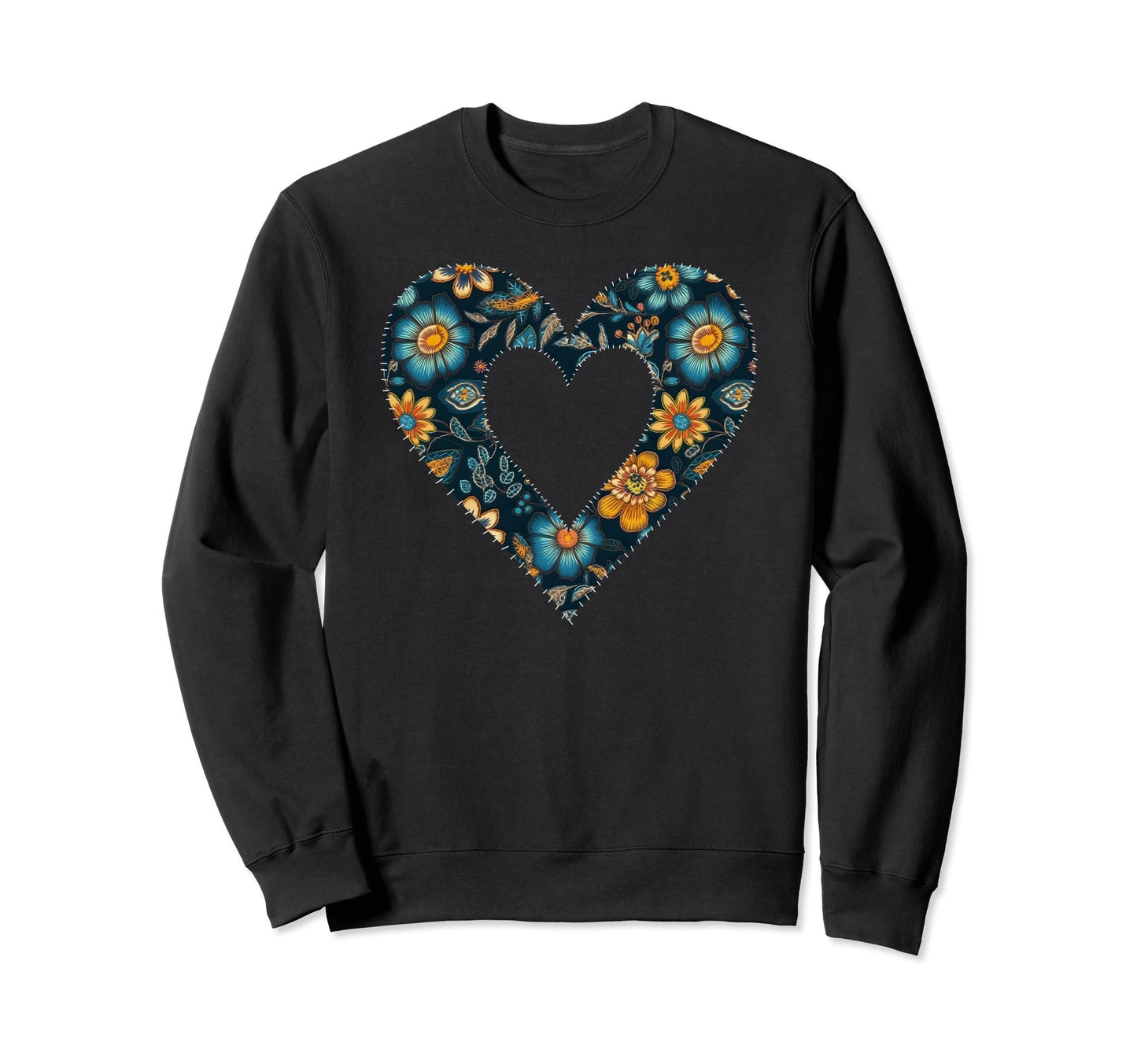Ukrainian Floral Pattern Ukraine Sweatshirt - Novelty Apparel Men Women - T-Shirt, Sweatshirt, Hoodie