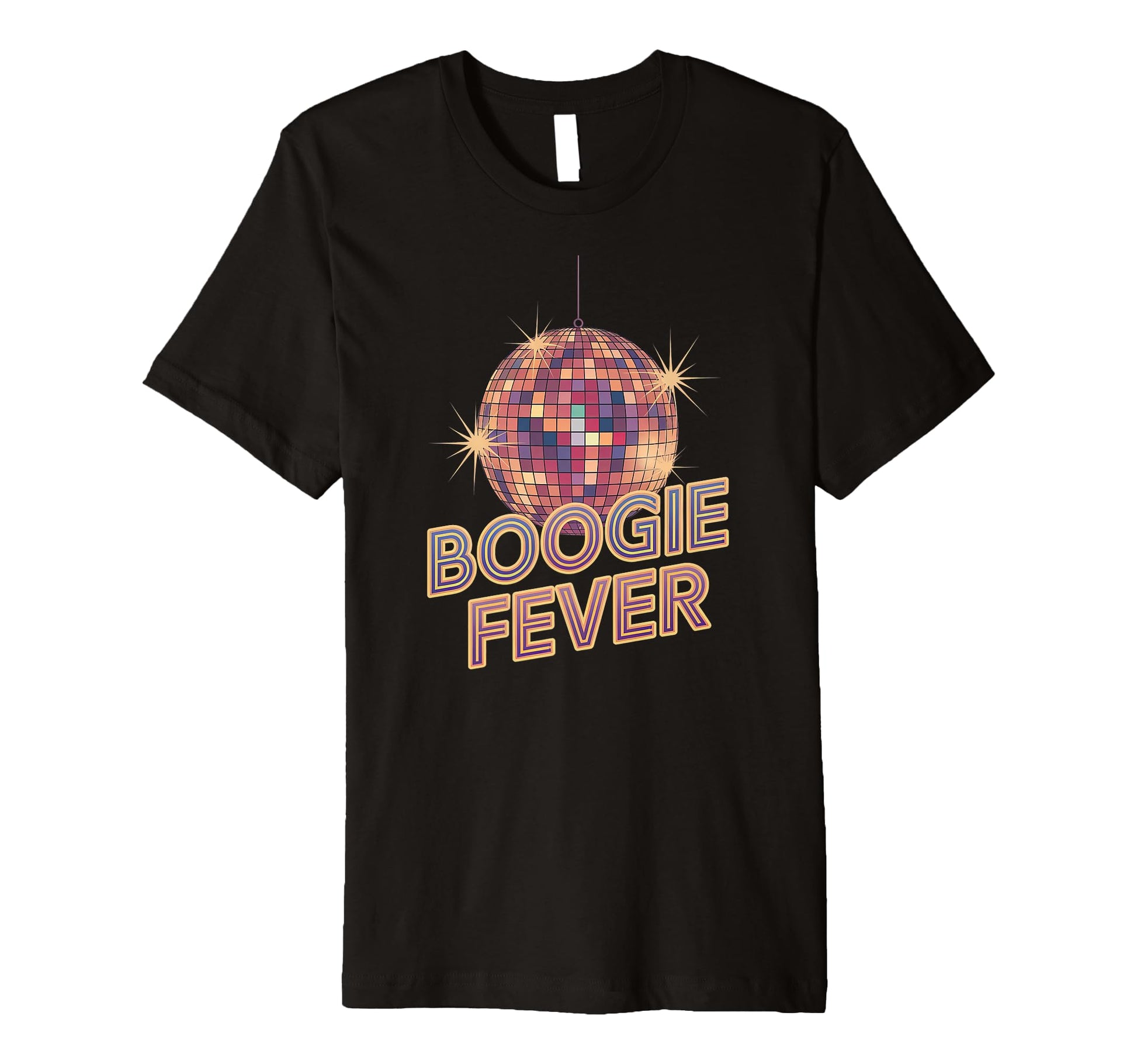 Disco Ball Boogie Fever Discoball Party T-Shirt - Graphic Print for Adults - T-Shirt, Sweatshirt, Hoodie