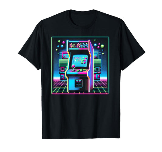 1980S Arcade Pixel Art T-Shirt - Streetwear Style Men Women - T-Shirt, Sweatshirt, Hoodie