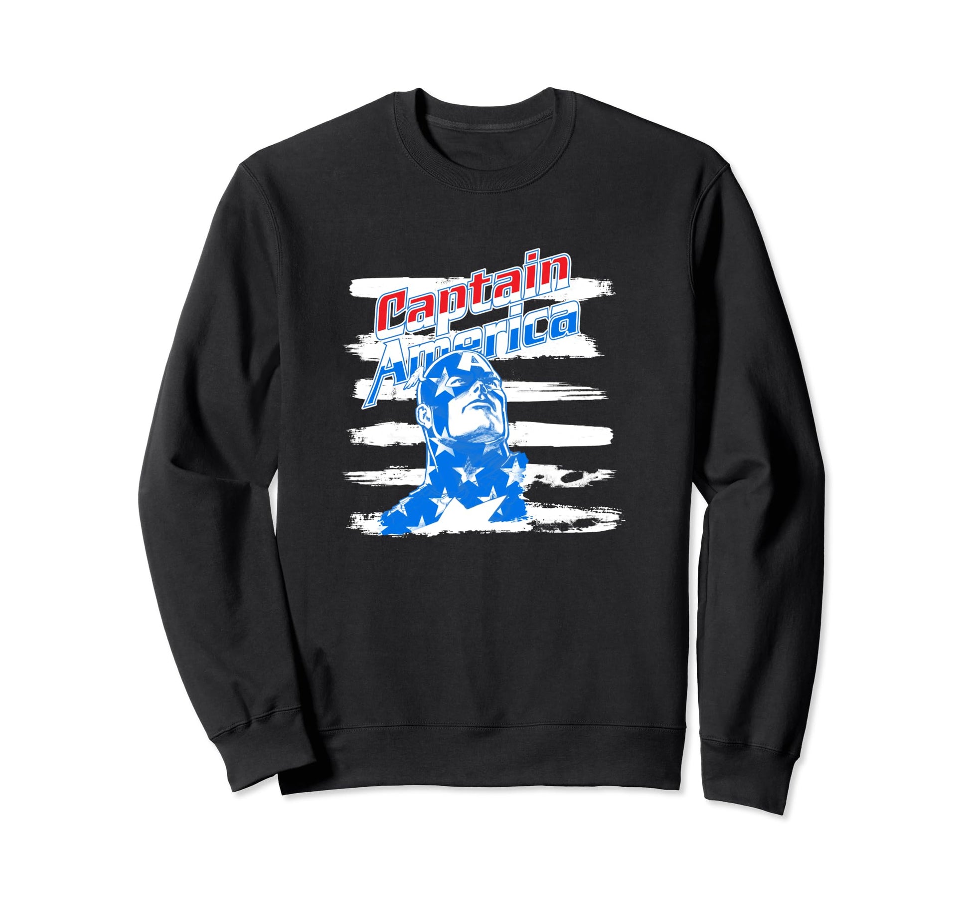 Marvel Comics Captain America Sweatshirt - Aesthetic Graphic for Adults - T-Shirt, Sweatshirt, Hoodie