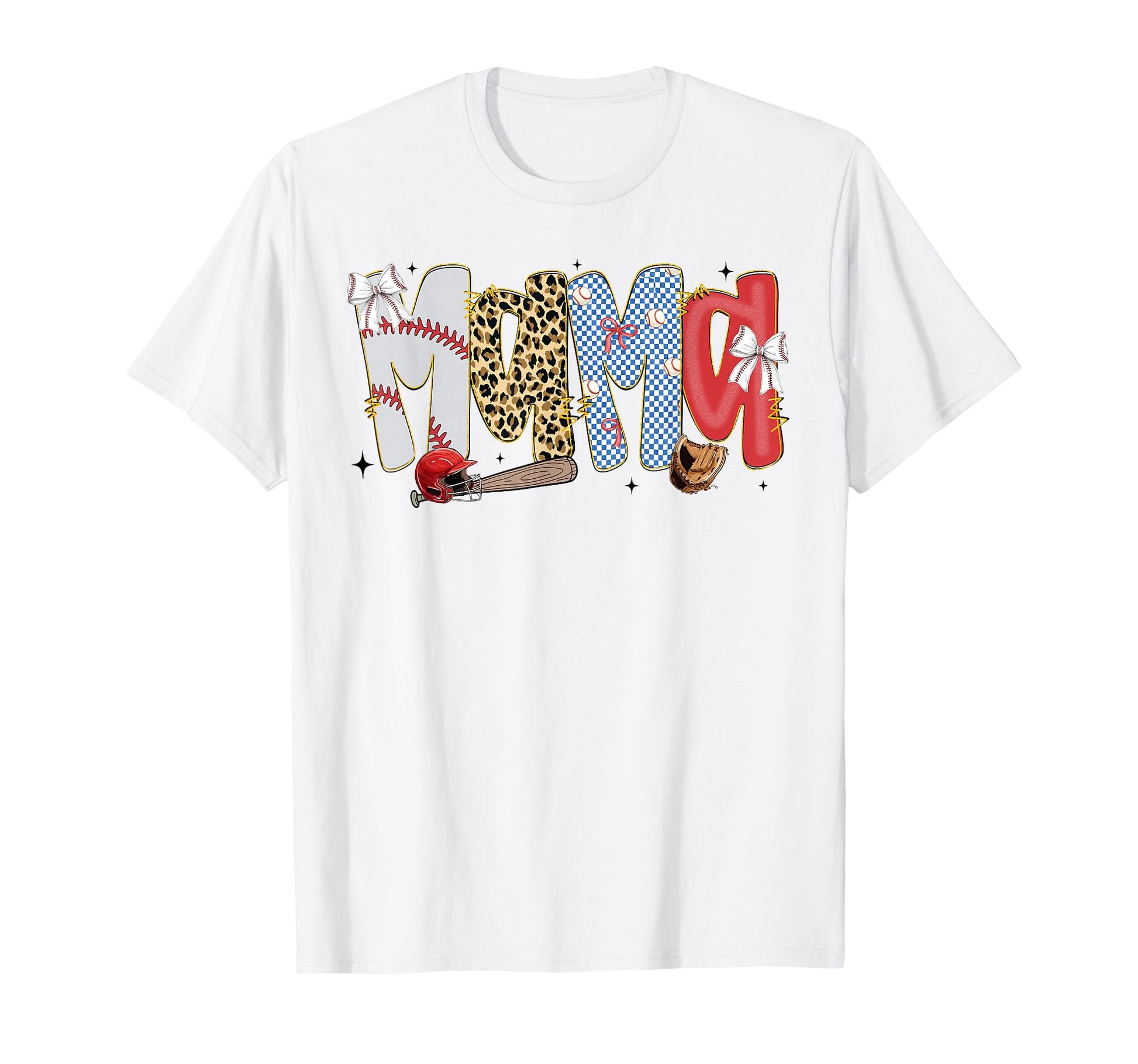 Baseball Mama Coquette Bow Game Day T-Shirt - Minimalist Print Men Women - T-Shirt, Sweatshirt, Hoodie
