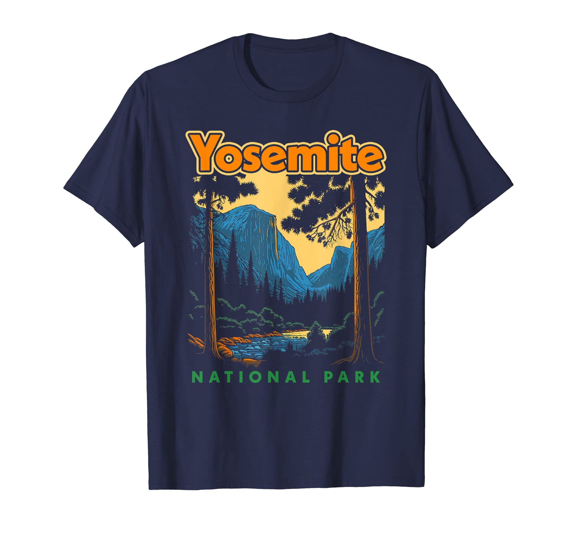 Yosemite National Park Yosemite Valley T-Shirt - Trendy Graphic for Adults - T-Shirt, Sweatshirt, Hoodie