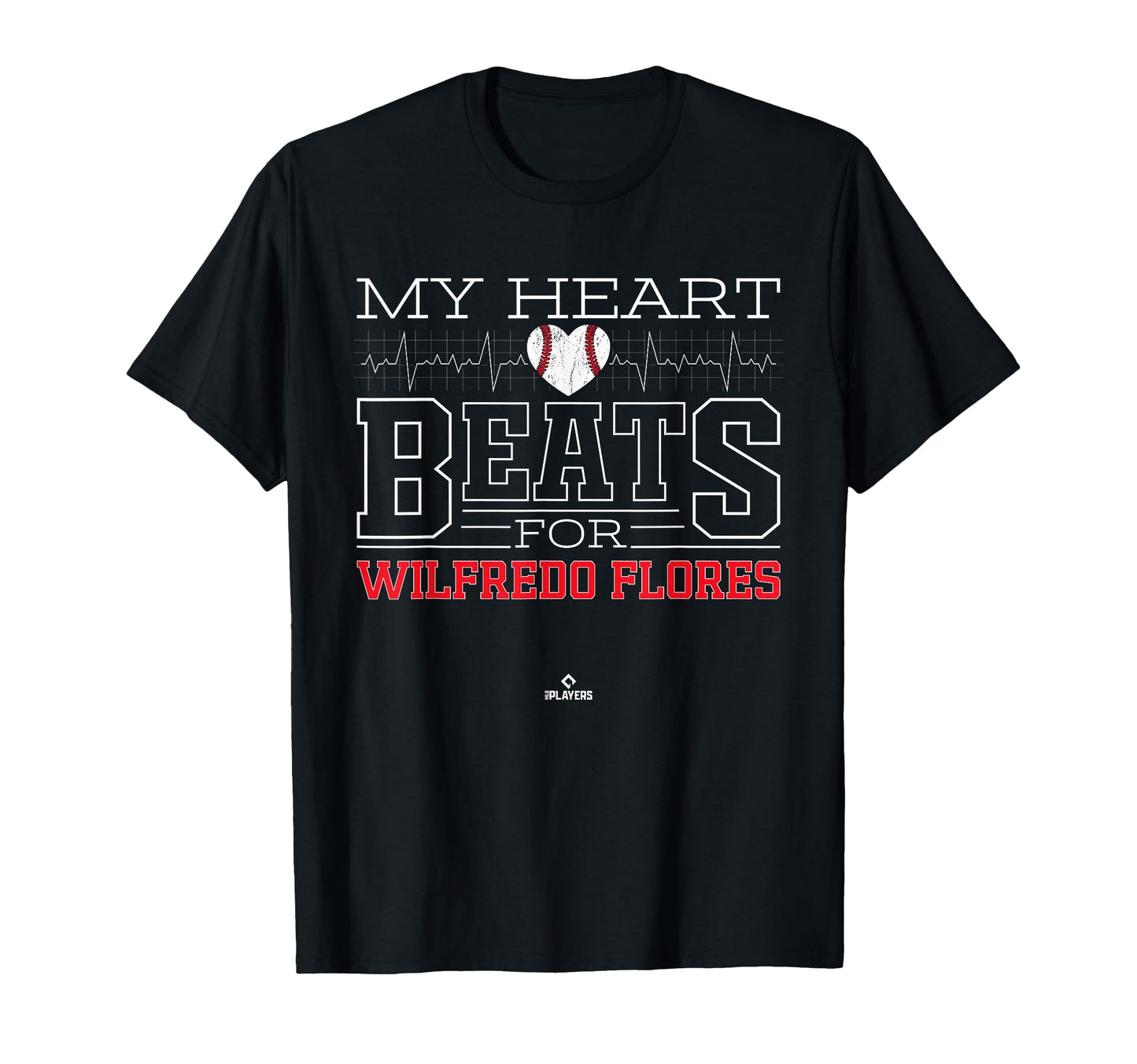 My Heart Beats Wilfredo Flores T-Shirt - Fun Novelty Design Men Women - T-Shirt, Sweatshirt, Hoodie