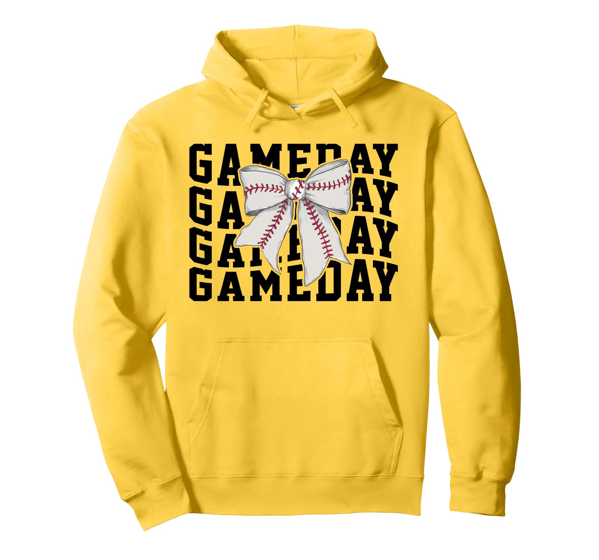 Game Day Baseball Lover Trendy Hoodie - Custom Art Print for Adults - T-Shirt, Sweatshirt, Hoodie