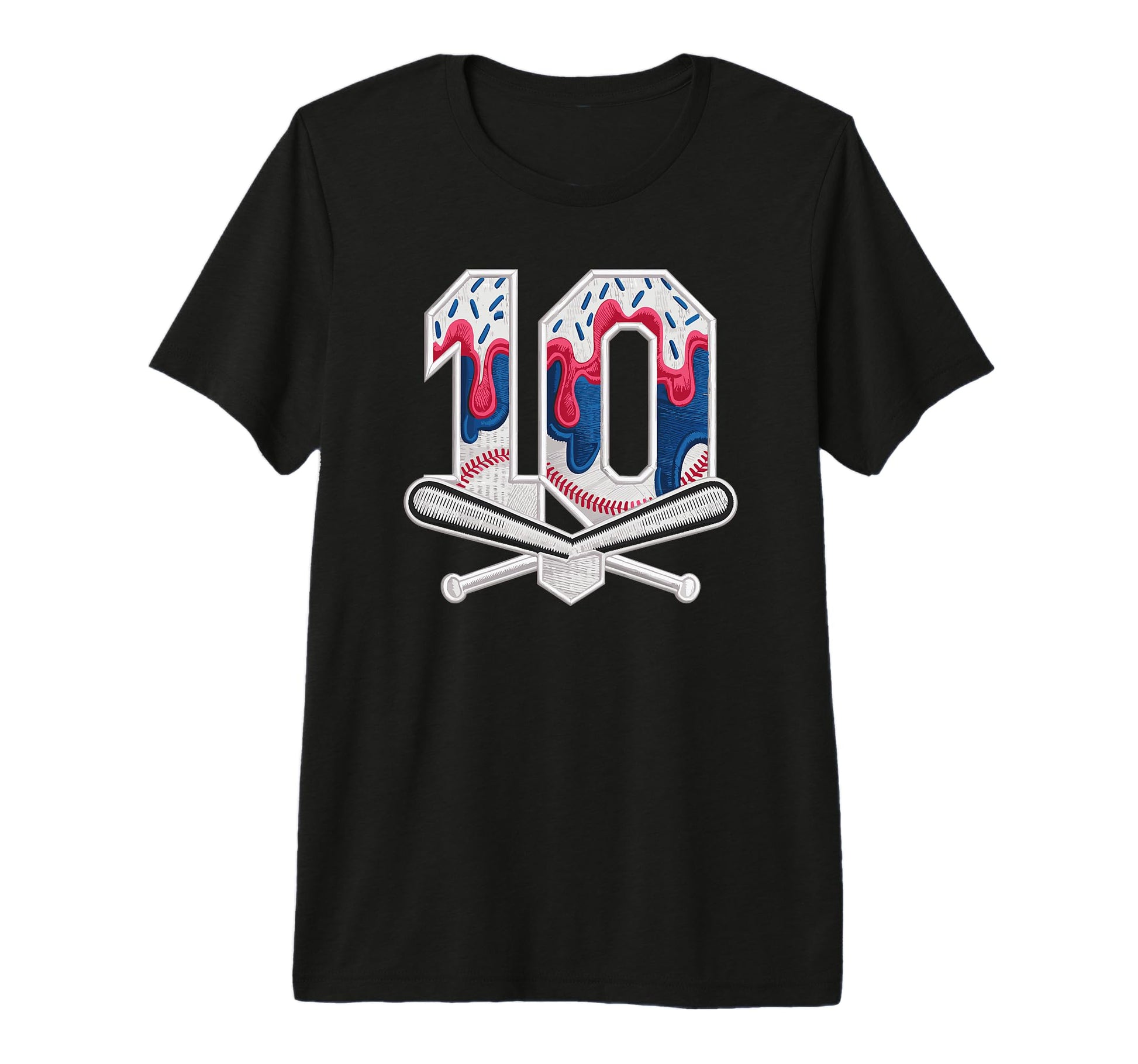 10Th Birthday Baseball Party Future T-Shirt - Unique Graphic for Adults - T-Shirt, Sweatshirt, Hoodie