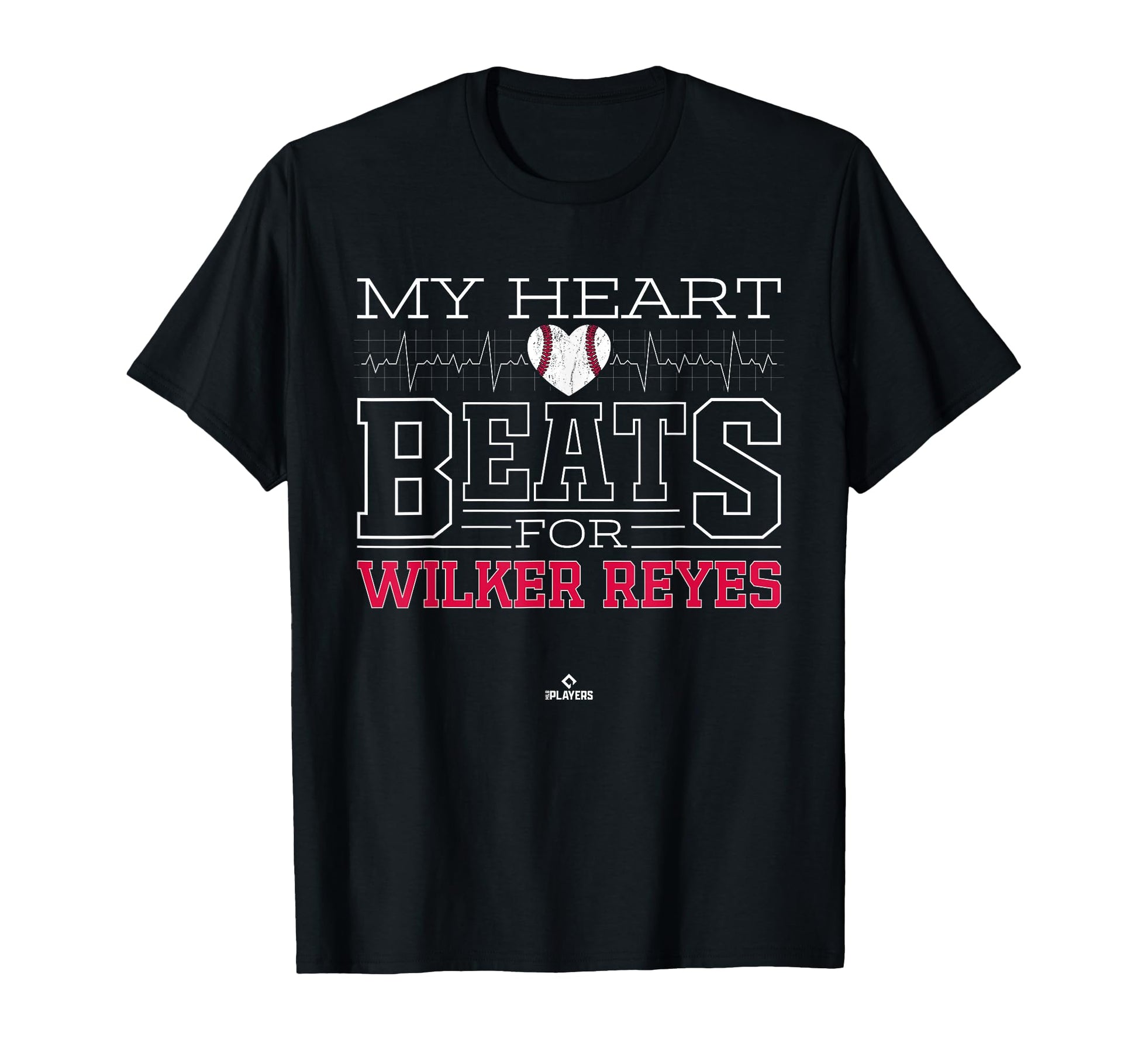 My Heart Beats Wilker Reyes Prospect T-Shirt - Minimalist Print for Adults - T-Shirt, Sweatshirt, Hoodie