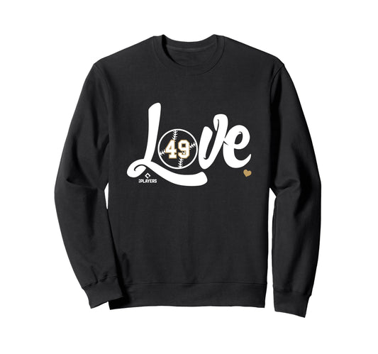 Alberto Hanser Is Love Valentines Sweatshirt - Graphic Print Men Women - T-Shirt, Sweatshirt, Hoodie