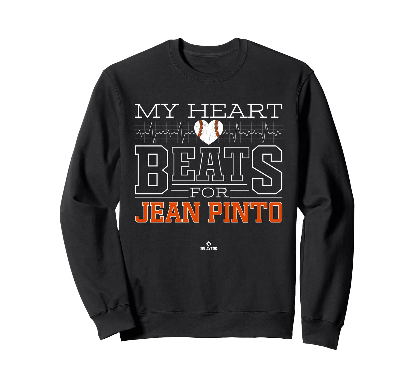 My Heart Beats Jean Pinto Prospect Sweatshirt - Unique Graphic for Adults - T-Shirt, Sweatshirt, Hoodie