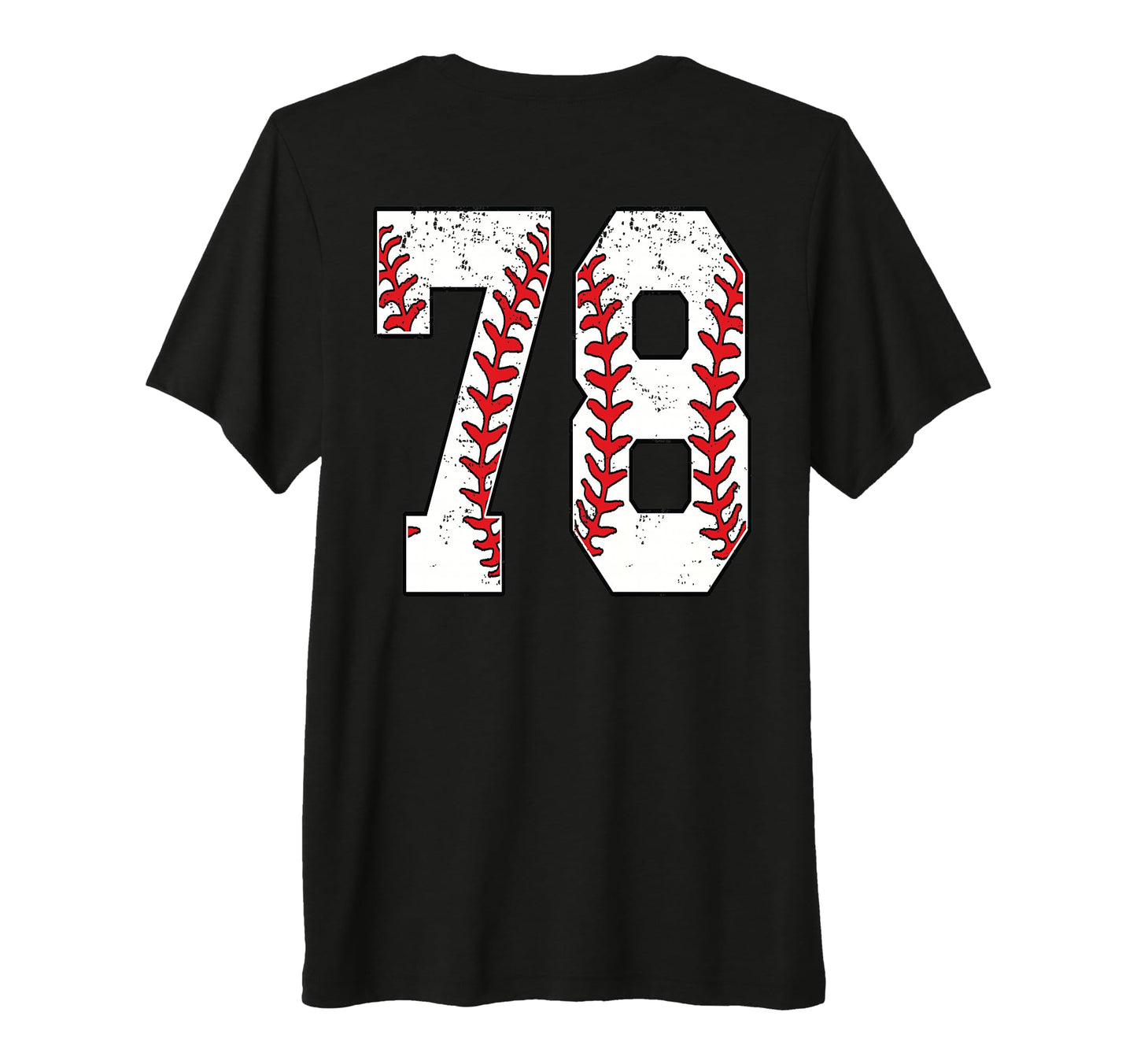 Number 78 Baseball Jersey Number 78 T-Shirt - Streetwear Style for Adults - T-Shirt, Sweatshirt, Hoodie