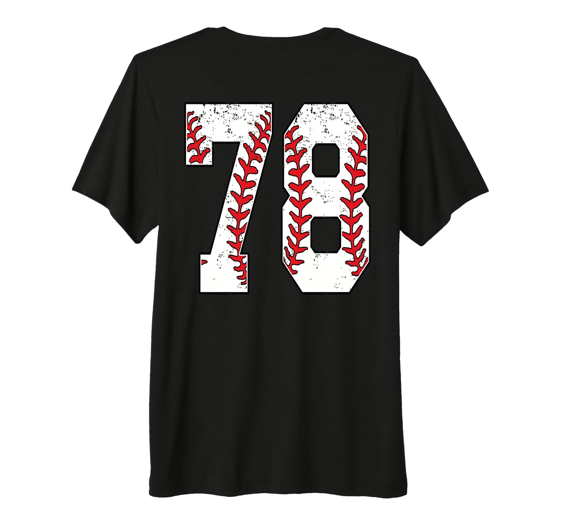 Number 78 Baseball Jersey Number 78 T-Shirt - Streetwear Style for Adults - T-Shirt, Sweatshirt, Hoodie