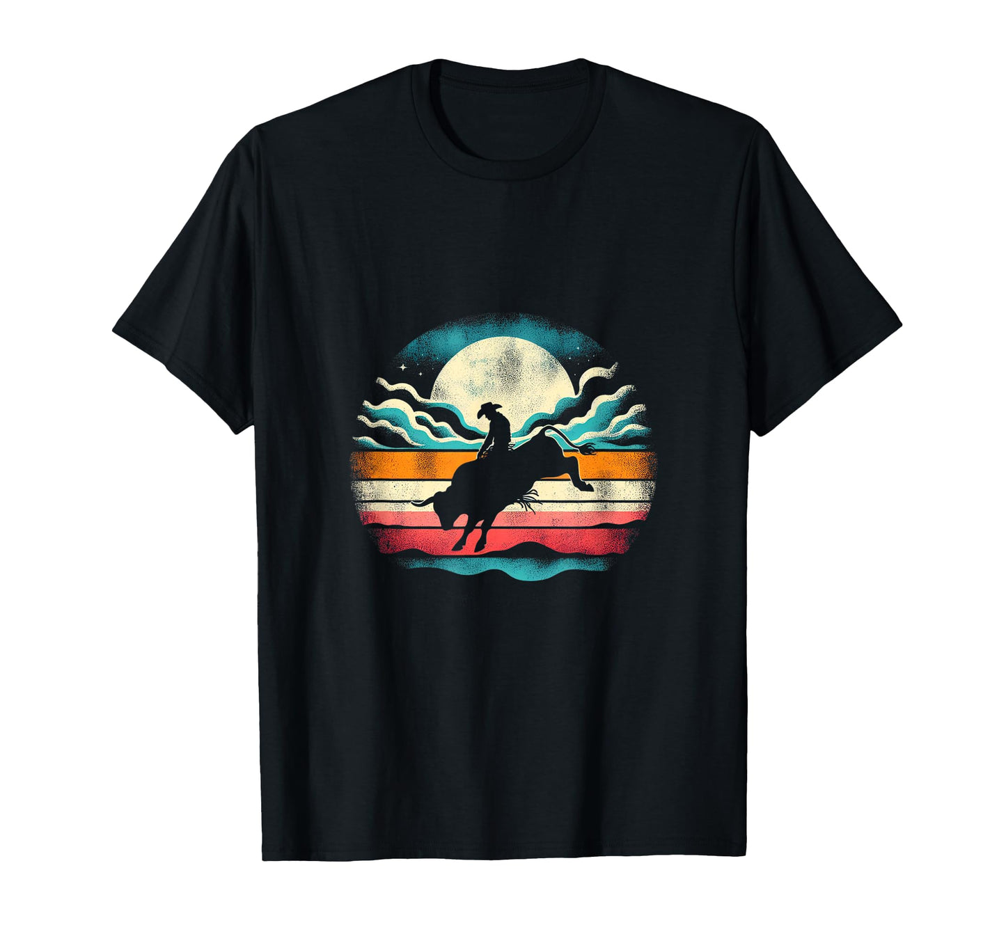 Sunset Cowboy Gift Sweatshirt - Aesthetic Graphic Men Women - T-Shirt, Sweatshirt, Hoodie