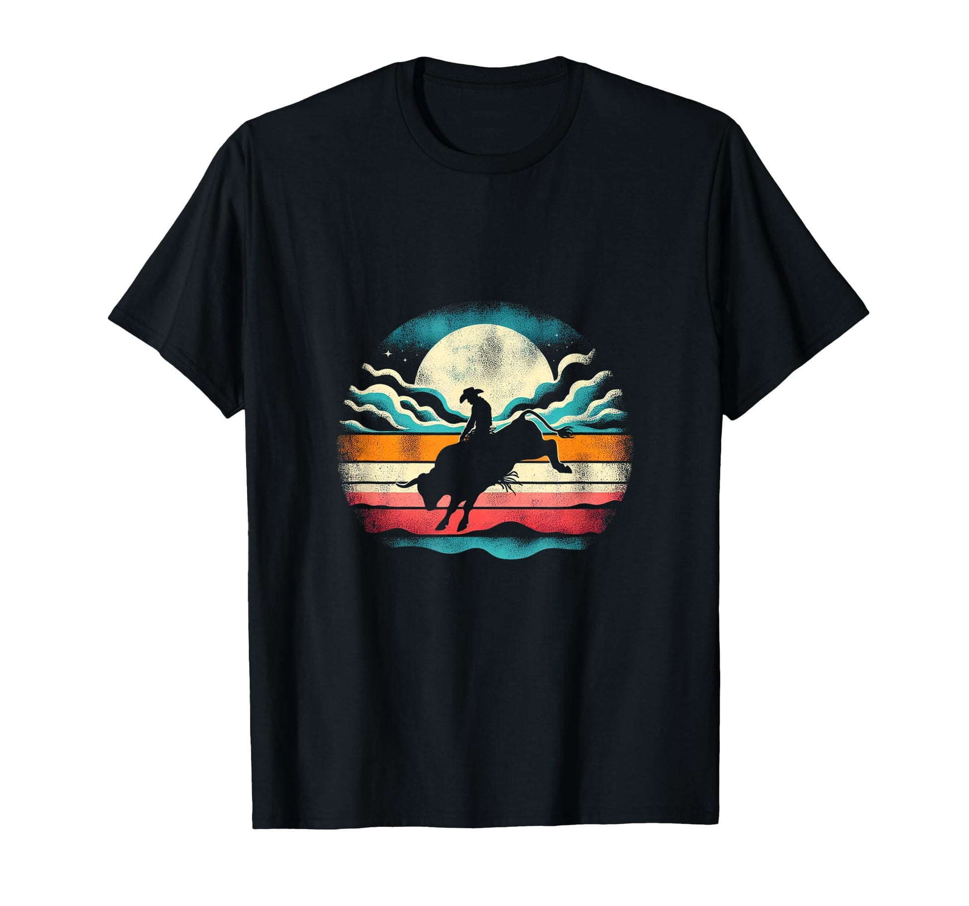 Sunset Cowboy Gift Sweatshirt - Aesthetic Graphic Men Women - T-Shirt, Sweatshirt, Hoodie
