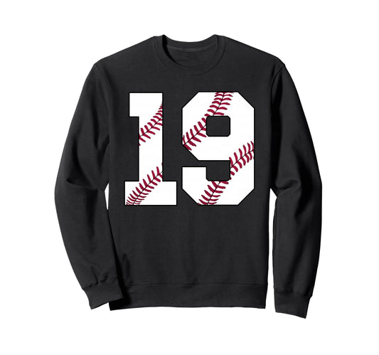 Baseball 2007 19Th Birthday 19 Years Old Sweatshirt - Graphic Print Unisex - T-Shirt, Sweatshirt, Hoodie