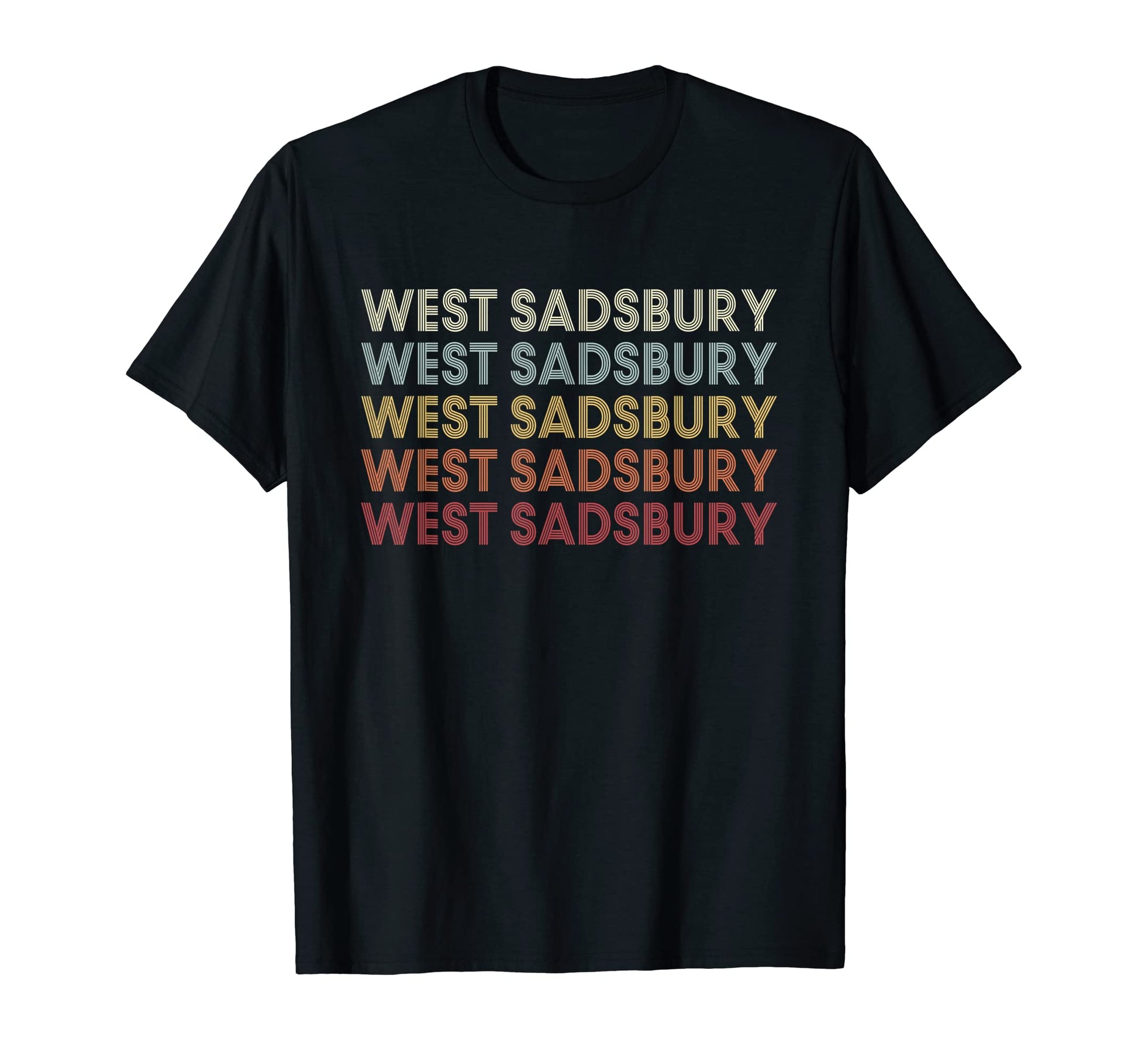 West Sadsbury Pennsylvania West T-Shirt - Fun Novelty Design Men Women - T-Shirt, Sweatshirt, Hoodie