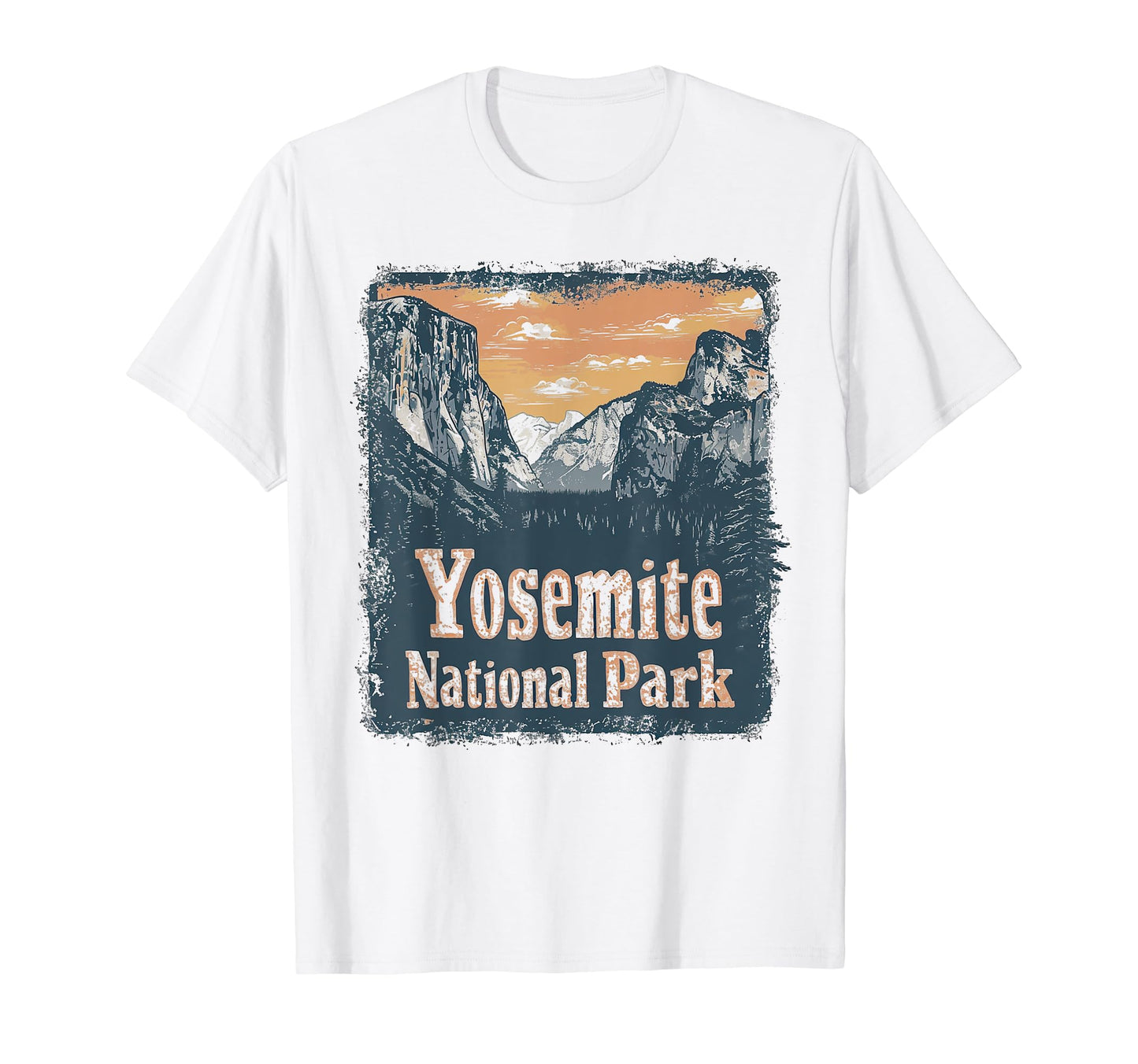 Yosemite Us National Park T-Shirt - Fun Novelty Design for Adults - T-Shirt, Sweatshirt, Hoodie