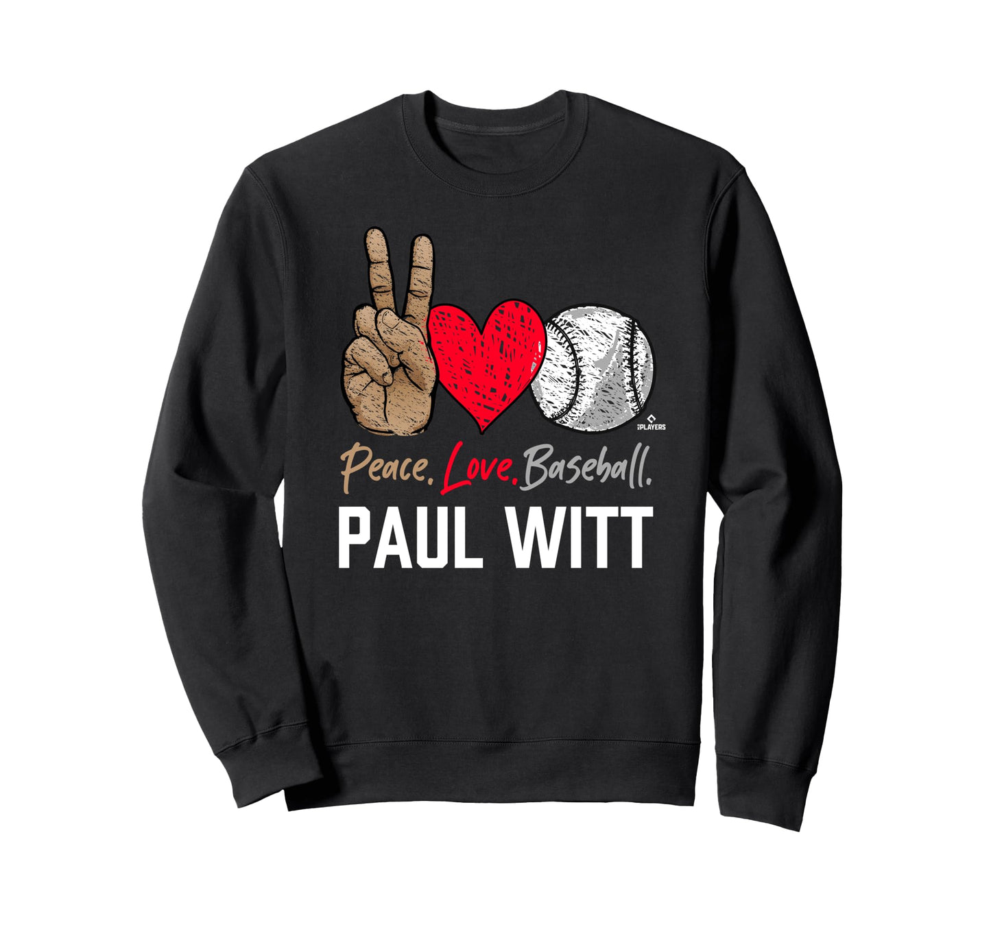 Peace Love Paul Witt Prospect Sweatshirt - Graphic Print for Adults - T-Shirt, Sweatshirt, Hoodie